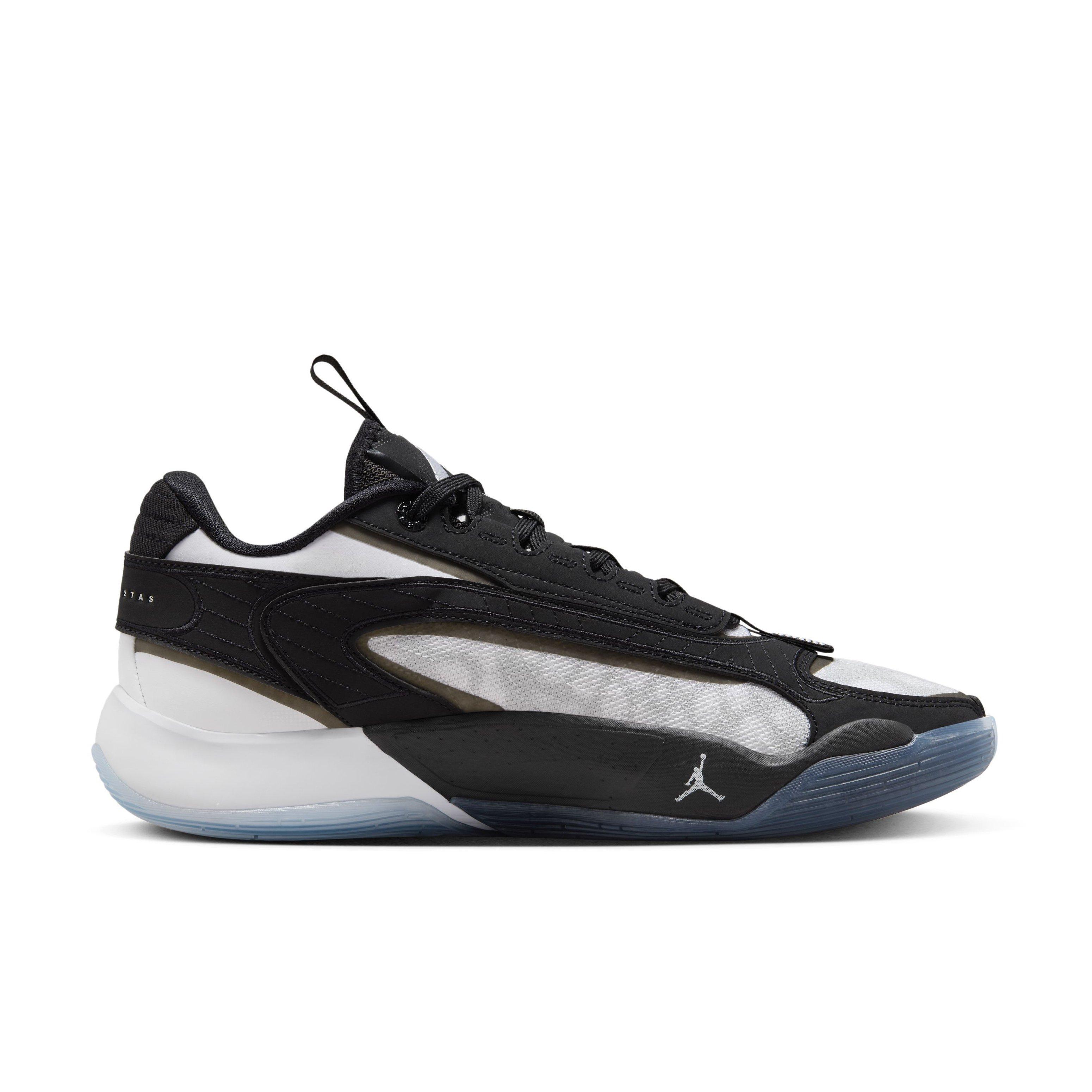 Jordan Luka 2 TB "White/Black/Pure Platinum" Men's Basketball Shoe - WHITE/BLACK/PLATINUM Thumbnail View 1