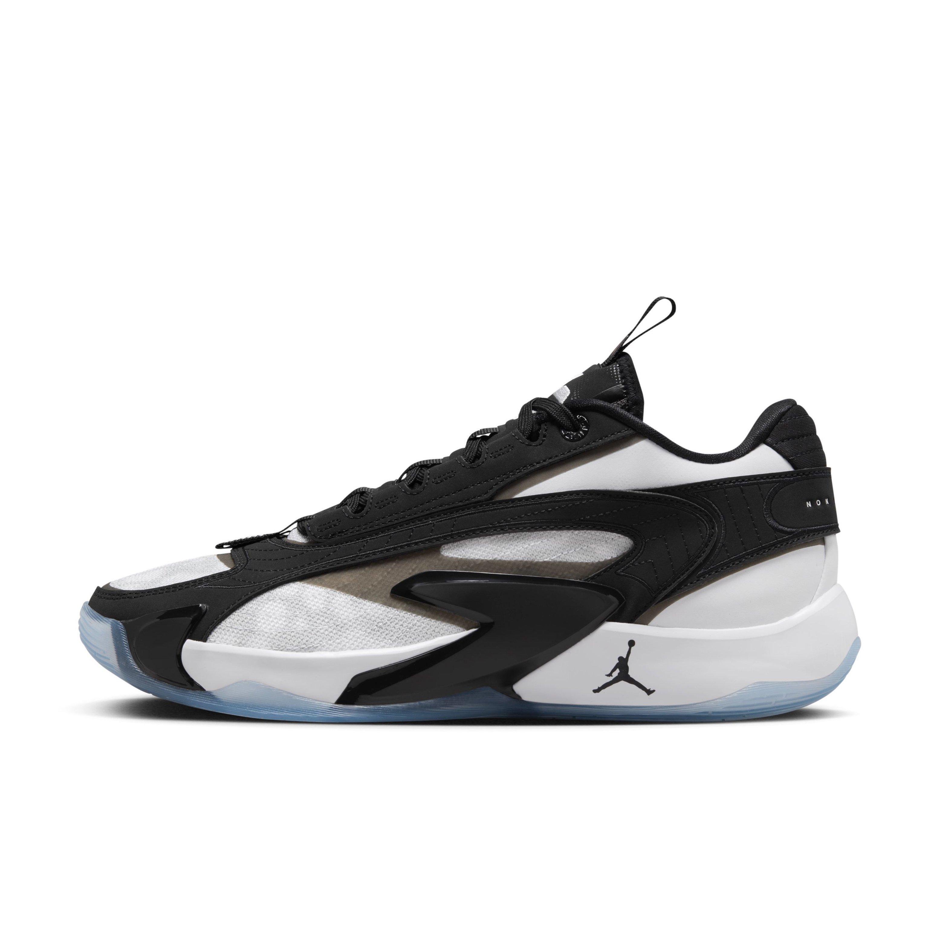 Jordan Luka 2 TB "White/Black/Pure Platinum" Men's Basketball Shoe - WHITE/BLACK/PLATINUM Thumbnail View 2