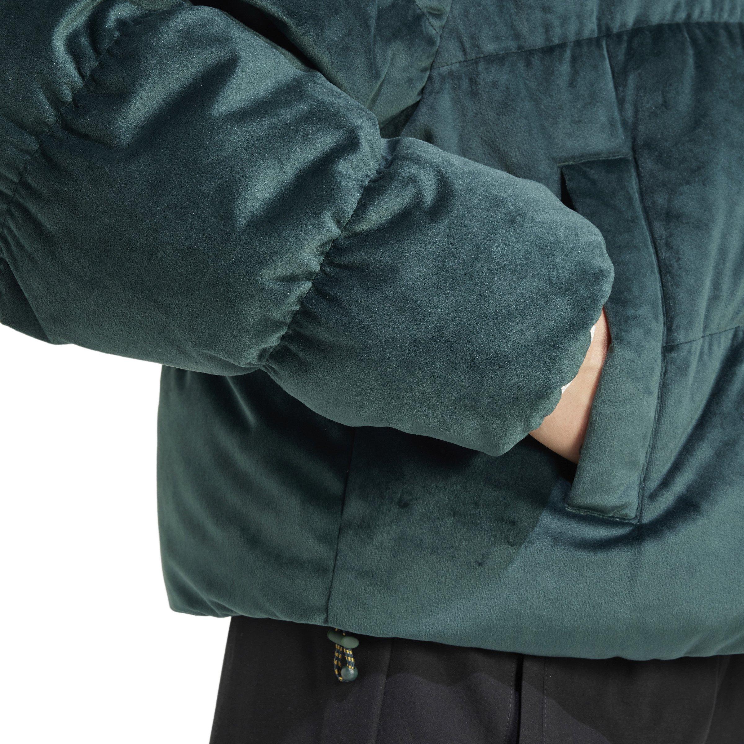 adidas Originals Women's Regen Velvet Down Puffer Jacket