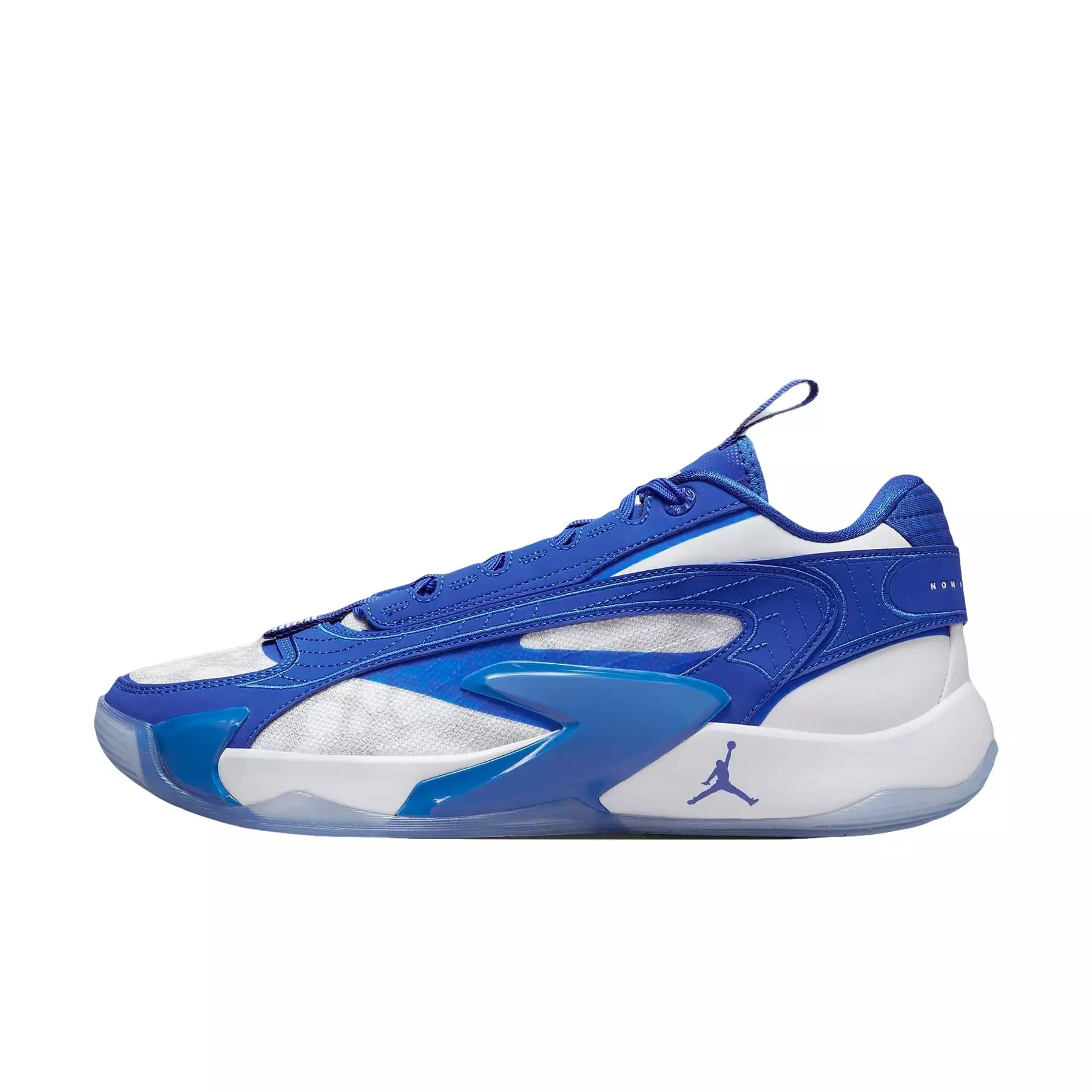 Jordan Luka 2 TB "White/Game Royal/Pure Platinum" Men's Basketball Shoe - WHITE/ROYAL/PLATINUM