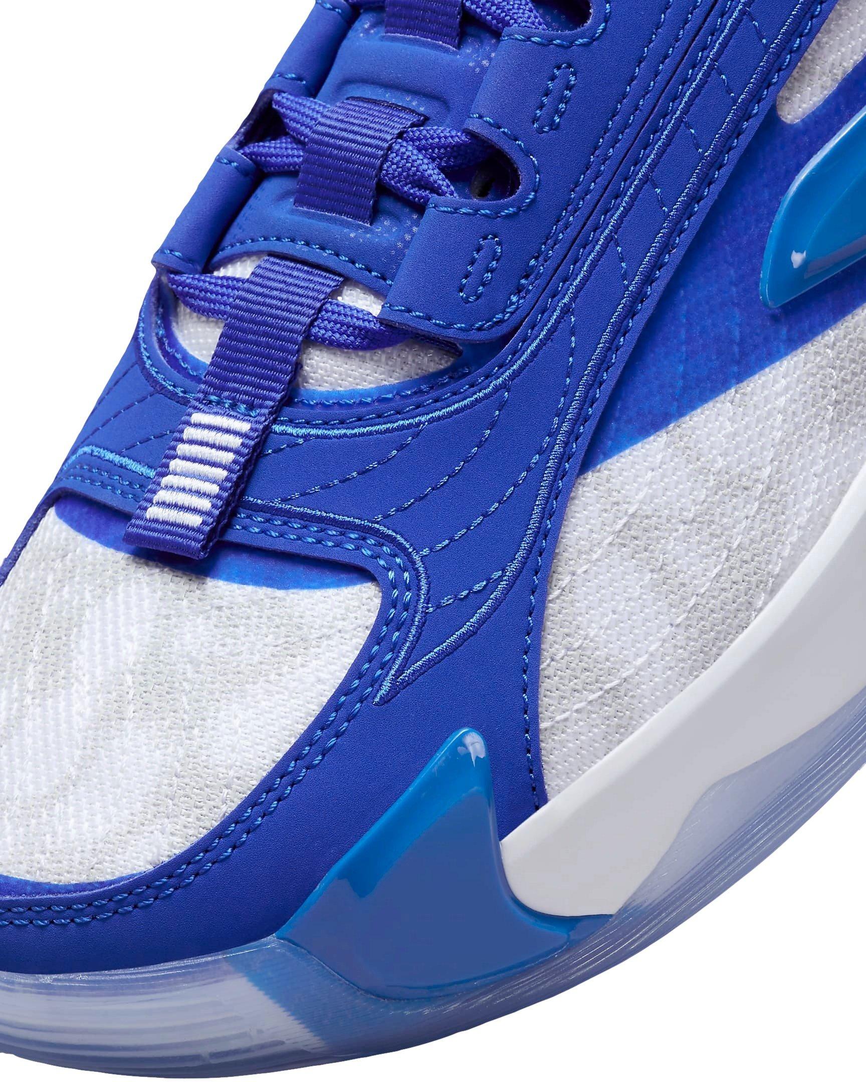 Jordan Luka 2 TB "White/Game Royal/Pure Platinum" Men's Basketball Shoe - WHITE/ROYAL/PLATINUM Thumbnail View 7