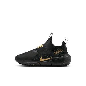 Nike Flex Runner 4 SE "Black/Black/Metallic Gold" Preschool Boys' Running Shoe