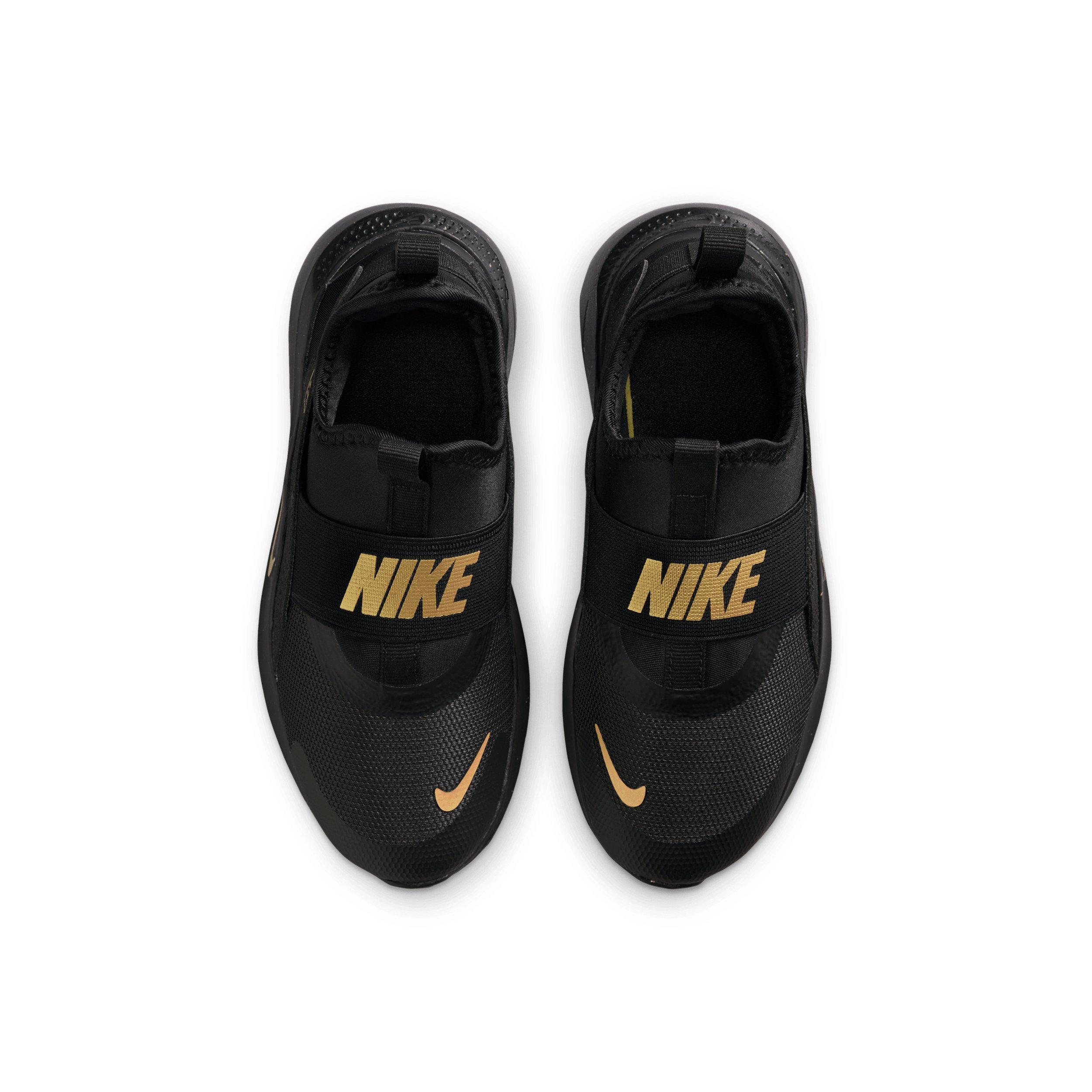 Nike Flex Runner 4 SE Preschool Boys' "Black/Black/Metallic Gold" Running Shoe