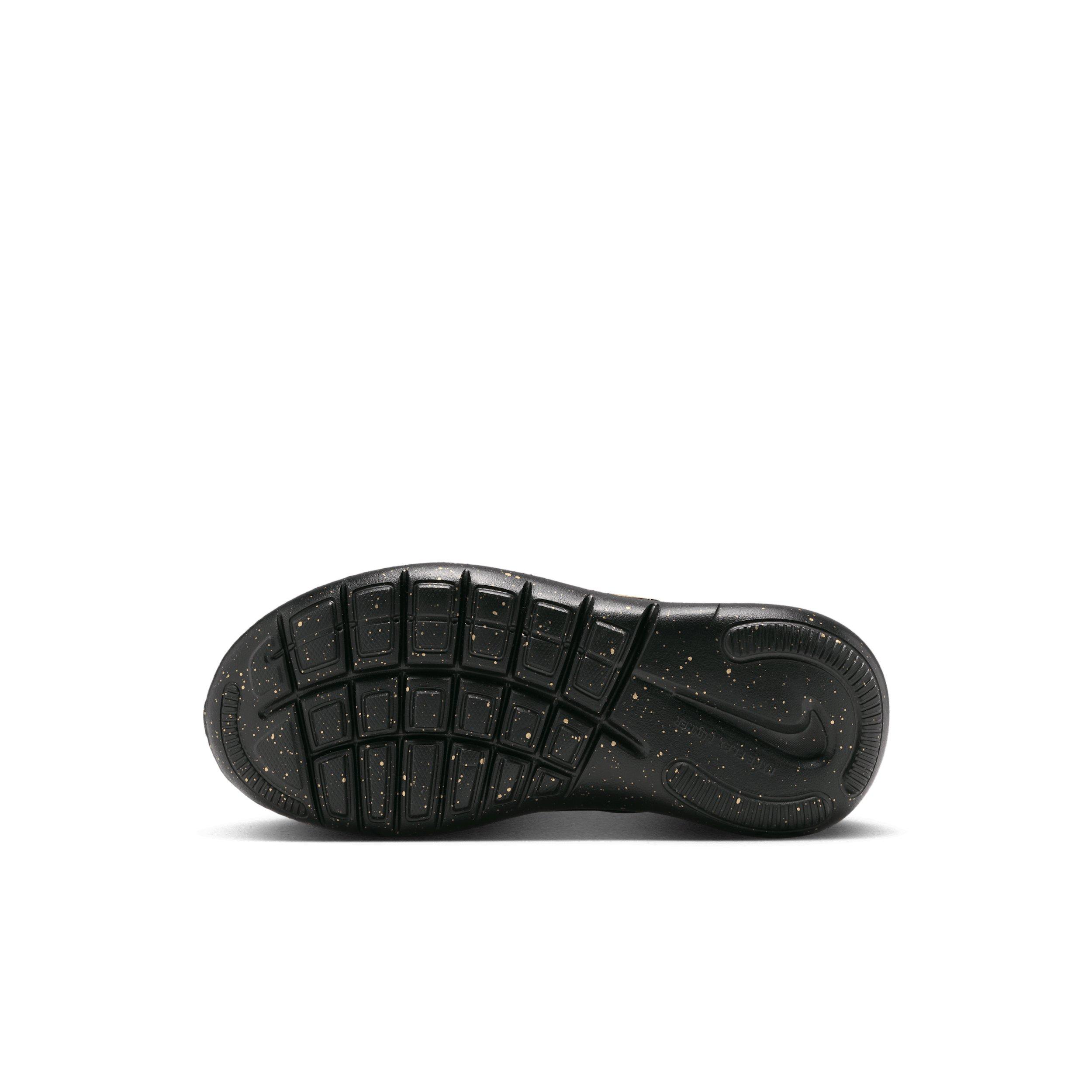 Nike Flex Runner 4 SE Preschool Boys' "Black/Black/Metallic Gold" Running Shoe