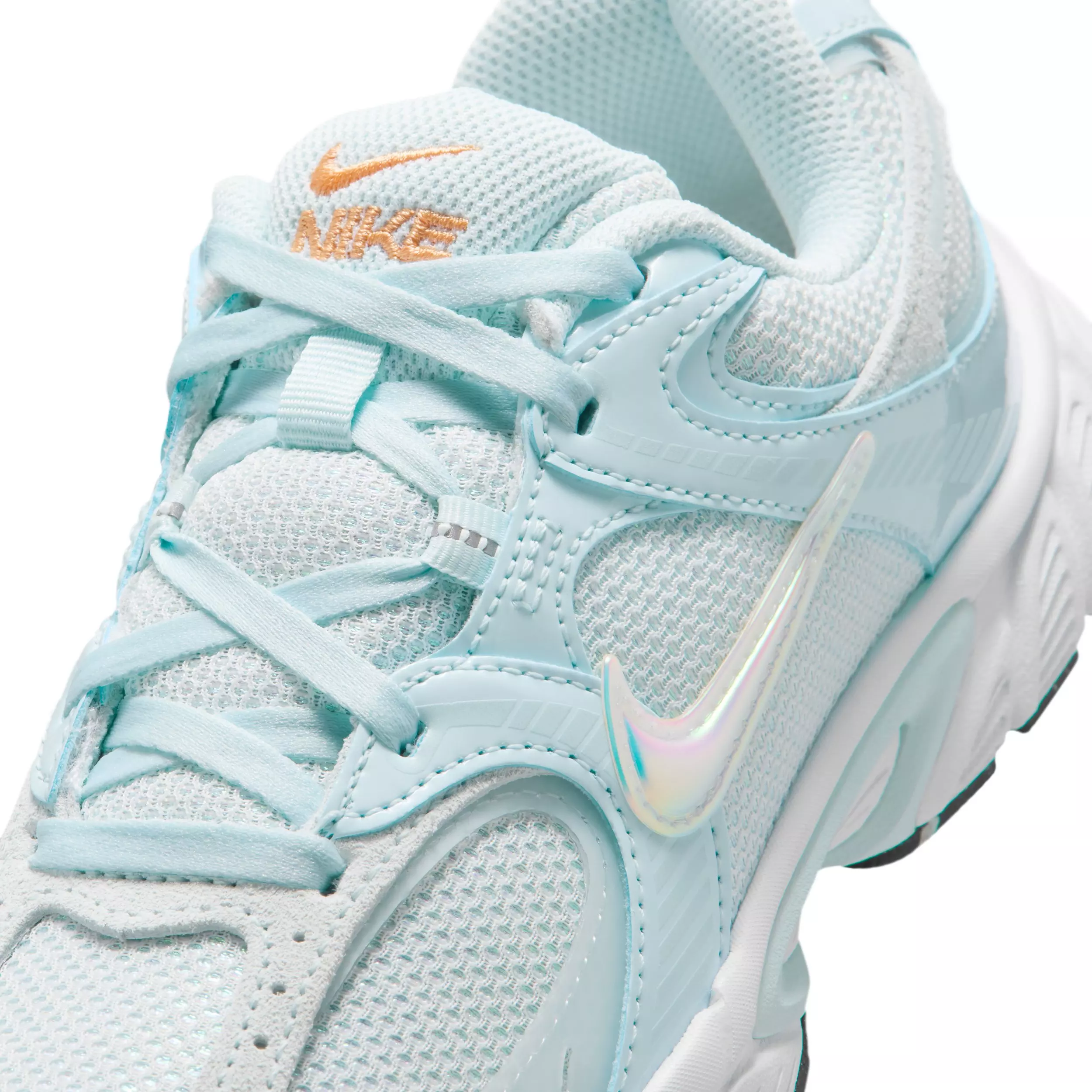 Nike V5 RNR BG "Glacier Blue/Marrakesh/Off Noir/Orange Chalk" Grade School Boys' Shoe - BLUE/MARRAKESH/OFF NOIR/ORANGE