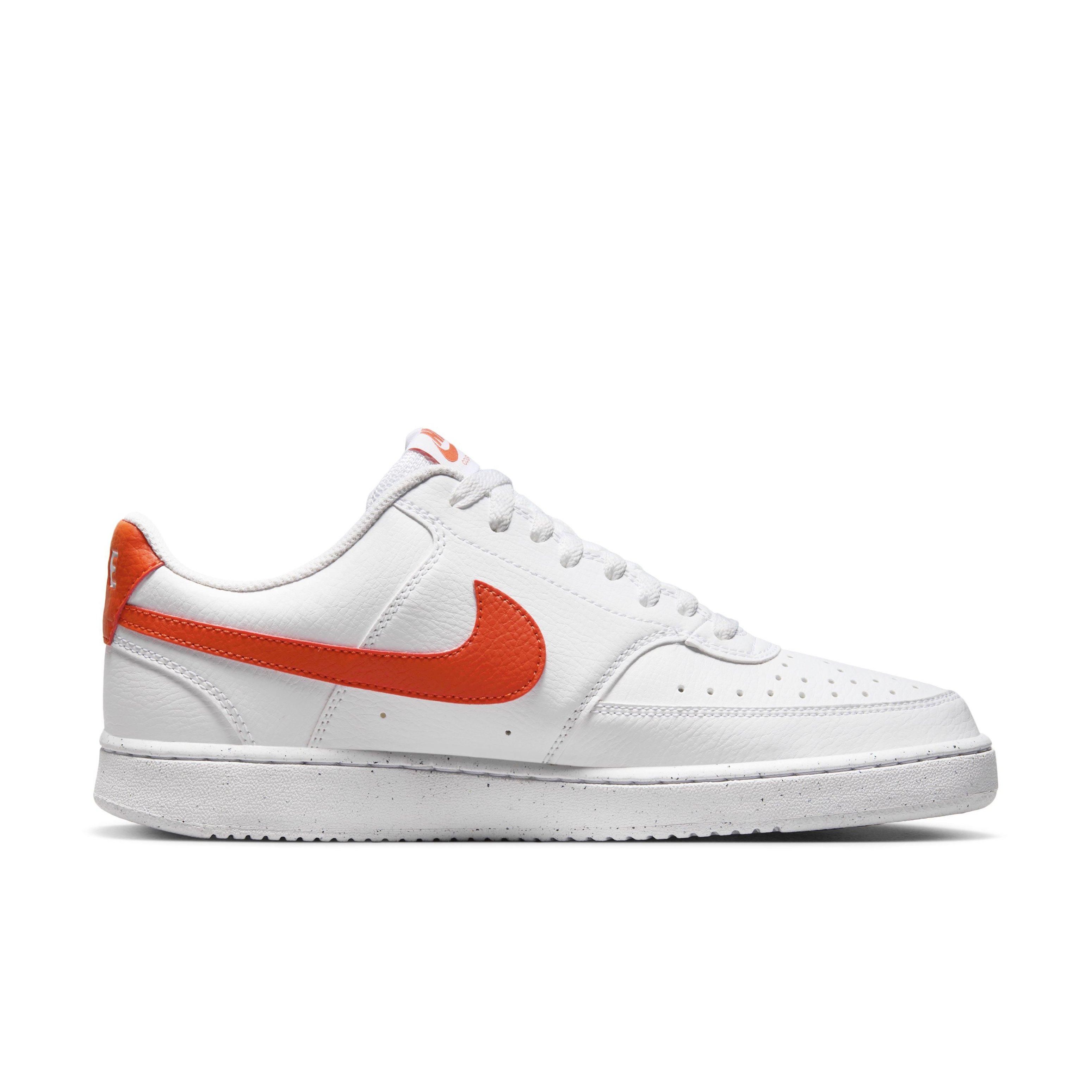 Nike Court Vision Low Next Nature "White/Picante Red" Men's Shoe - WHITE/RED Thumbnail View 1