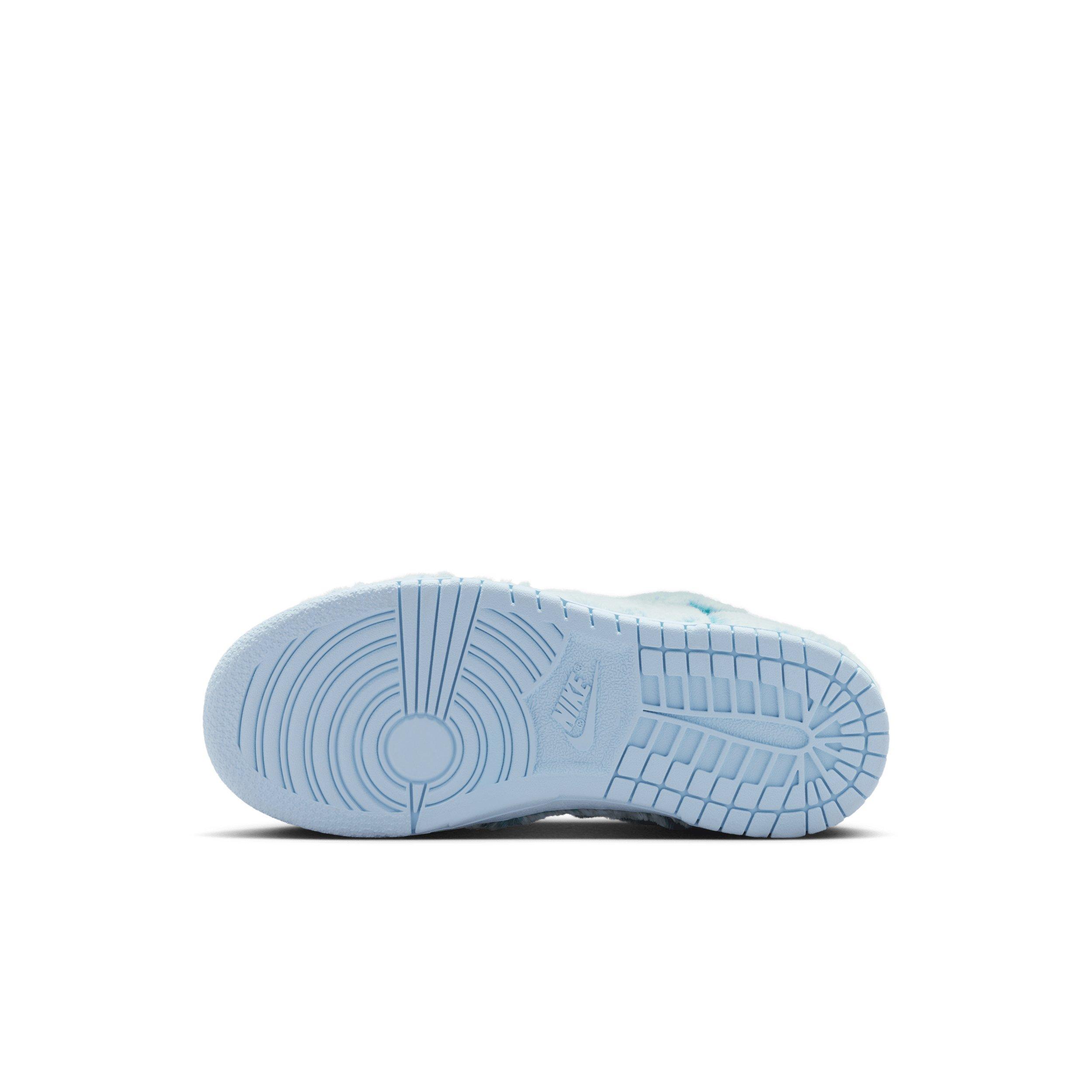 Nike Dunk Low Preschool Boys' "Celestine Blue/White/Green Abyss" Shoe
