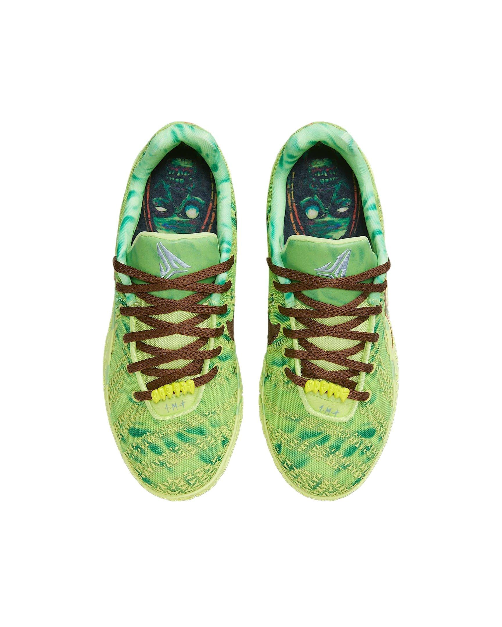 Nike Ja 3 Grade School Boys' "Light Lemon Twist/Hemp/Bright Crimson/Black" Basketball Shoe