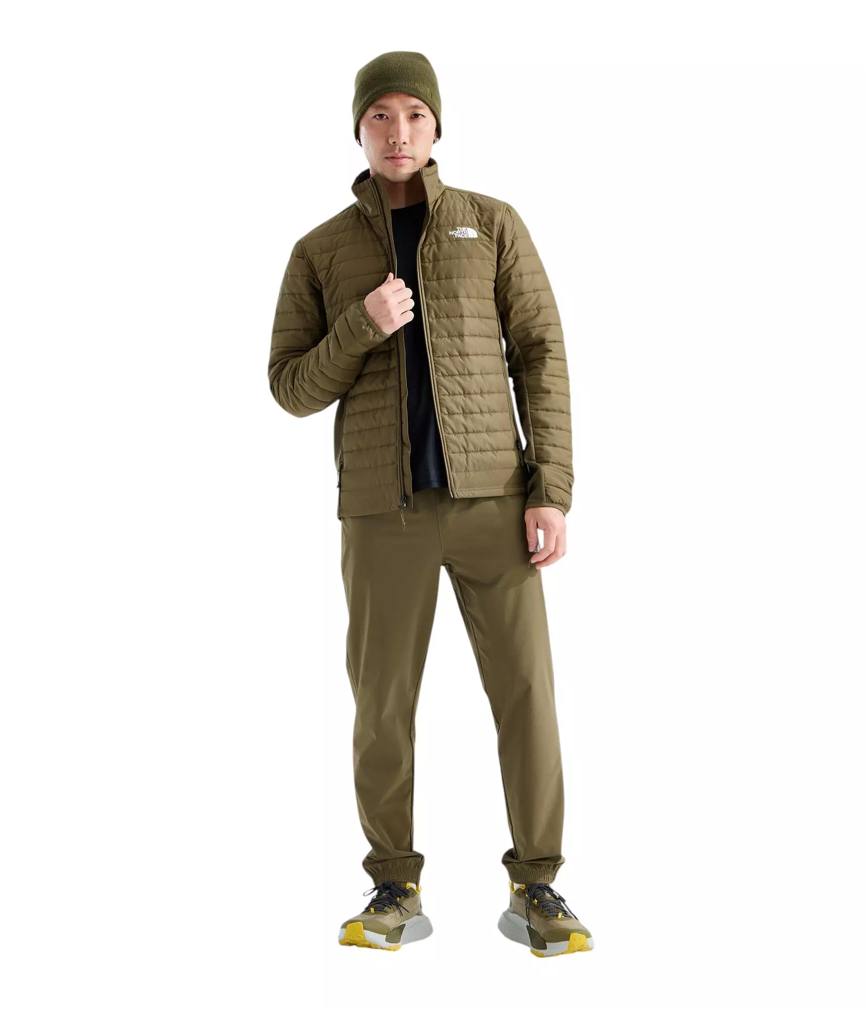 The North Face Men's Canyonlands Hybrid Jacket - Brown - BROWN