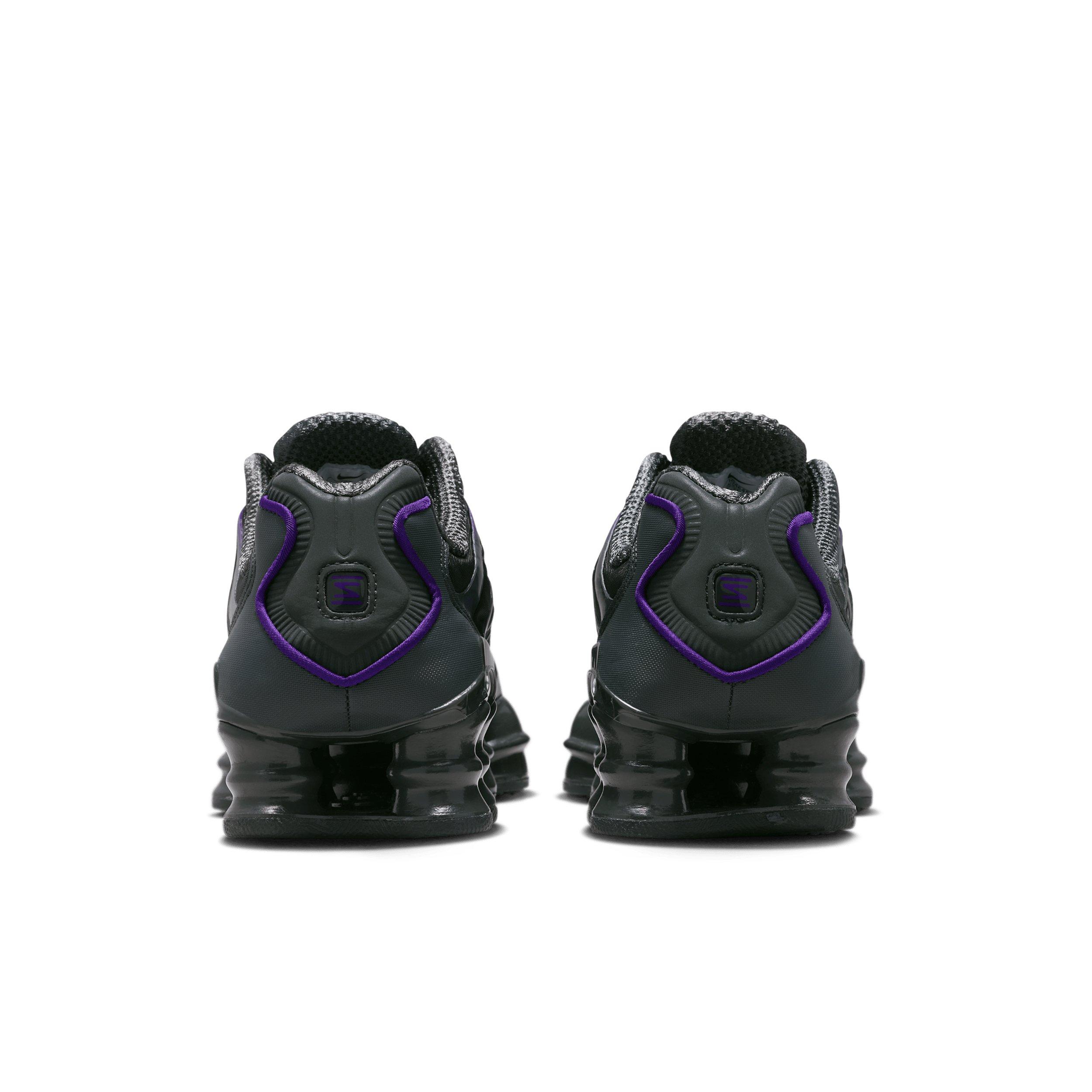 Nike Shox TL Grade School Boys' "Dark Smoke Grey/Court Purple" Shoe