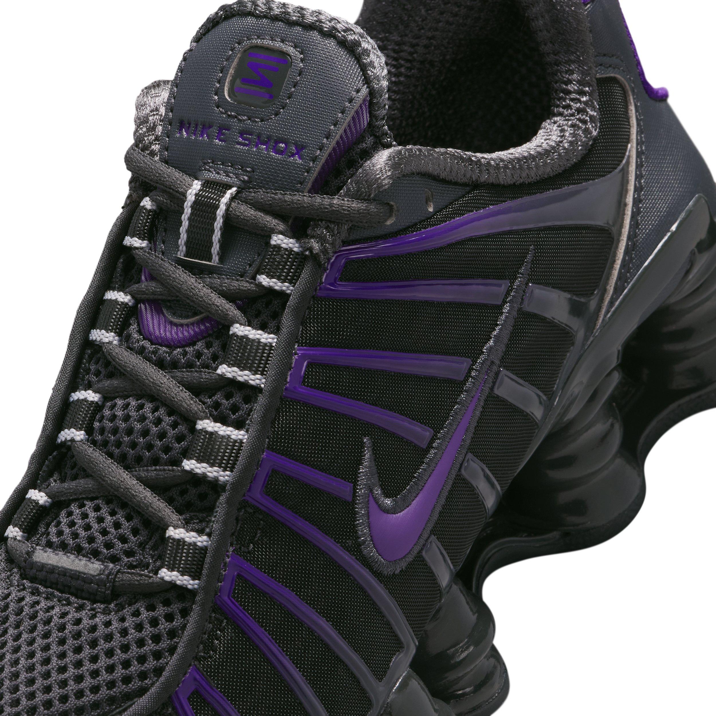 Nike Shox TL Grade School Boys' "Dark Smoke Grey/Court Purple" Shoe