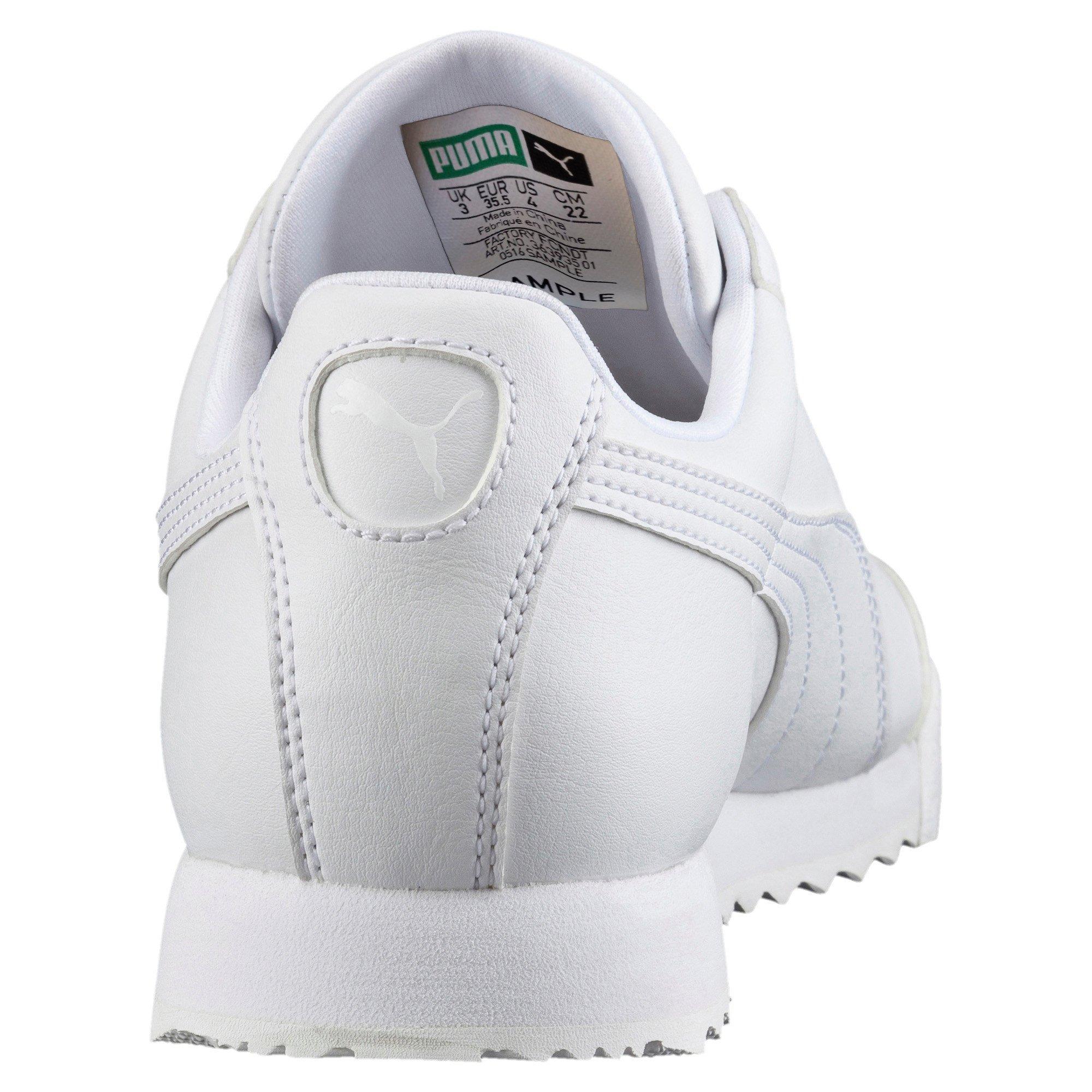 lint Er is een trend vals PUMA Roma Basic Leather "White" Grade School Kids' Shoe