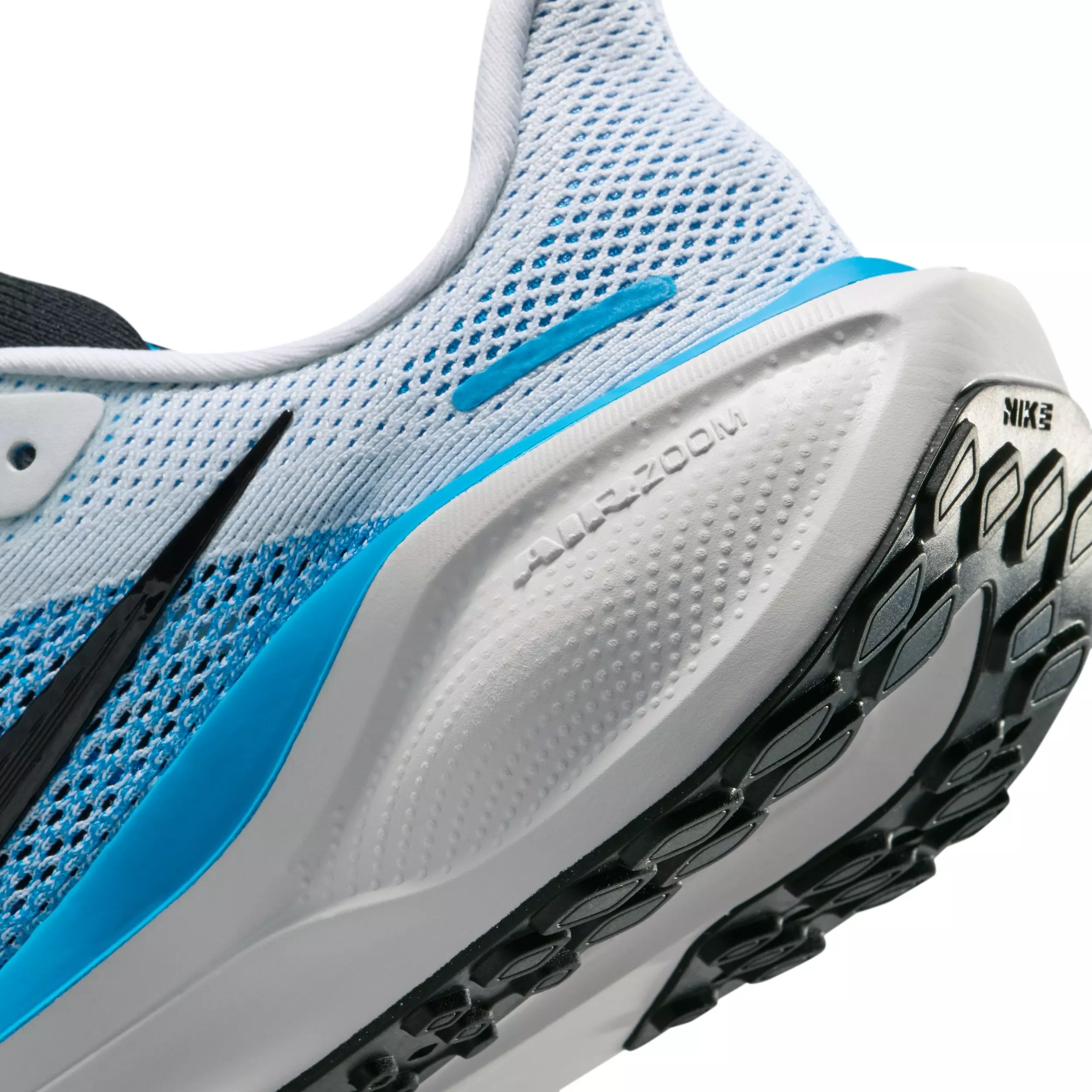 Nike Pegasus 41 "White/Blue Hero/Black/Black" Preschool Boys' Running Shoe - WHITE/BLUE/BLACK/BLACK