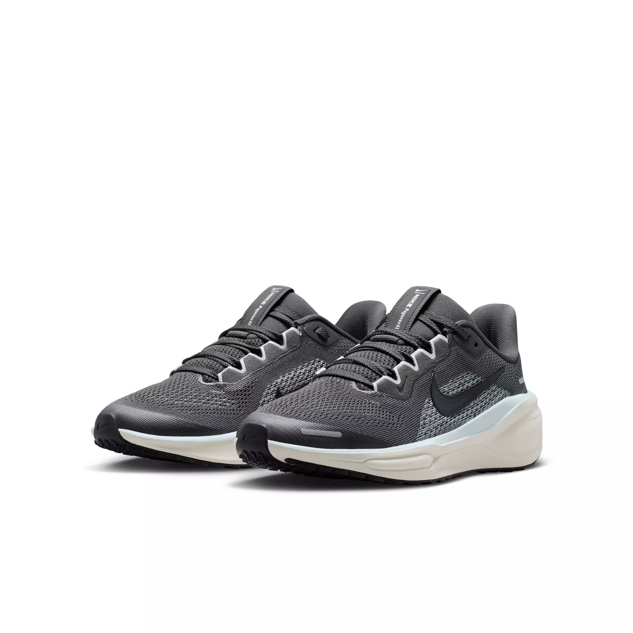 Nike Pegasus 41 "Medium Ash/Pure Platinum/Pale Ivory/Black" Preschool Boys' Running Shoe - MD ASH/PLATINUM/IVORY/BLACK