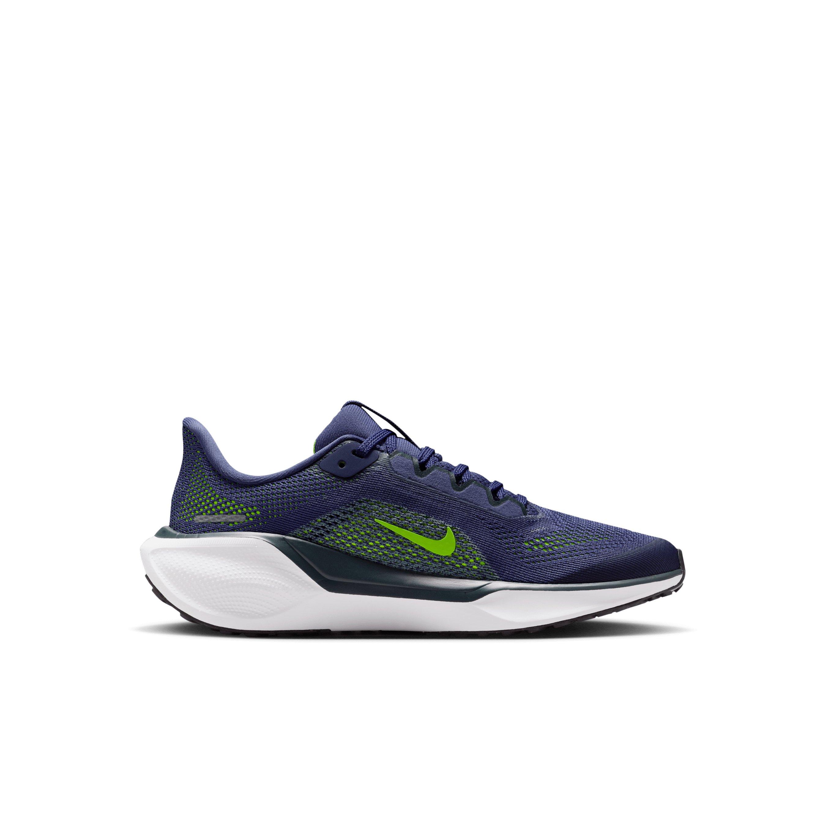 Nike Pegasus 41 Preschool Boys' "Sanded Purple/Seaweed/Cannon/Volt" Running Shoe