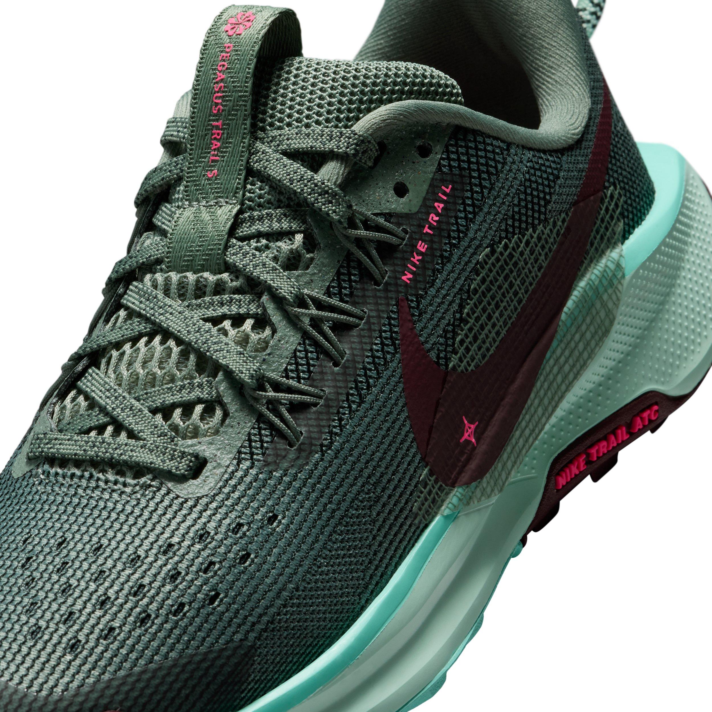 Nike Pegasus Trail 5 Preschool Boys' "Clay Green/Turquoise/Seaweed/Mint Foam" Trail Running Shoe