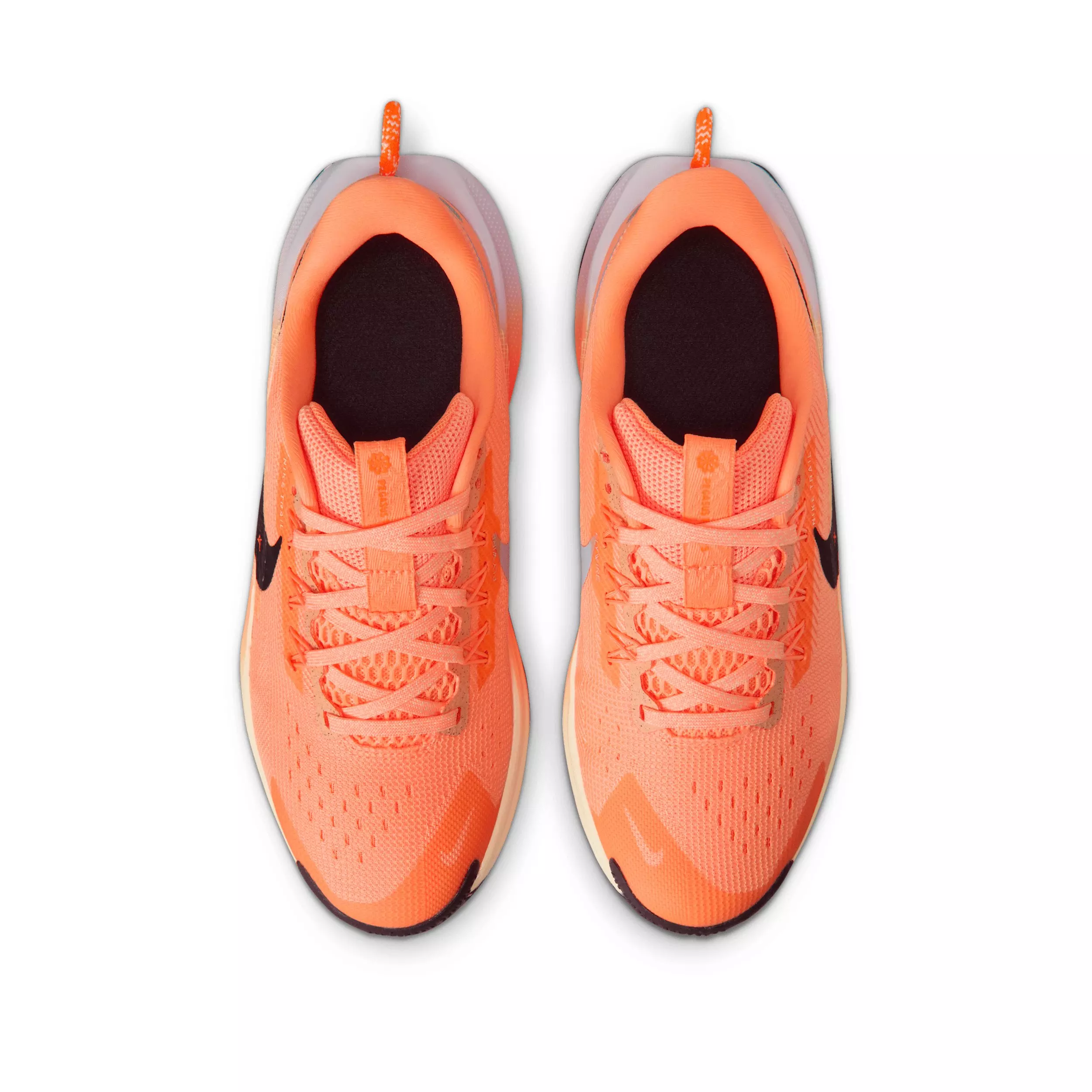 Nike Pegasus Trail 5 "Orange Pulse/Ghost/Alabaster/Black" Preschool Boys' Trail Running Shoe - ORANGE/GHOST/ALABASTER/BLACK