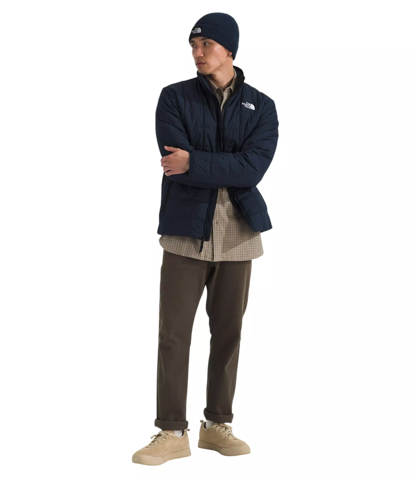 The North Face Men's Junction Insulated Jacket - Dark Blue - DARK BLUE