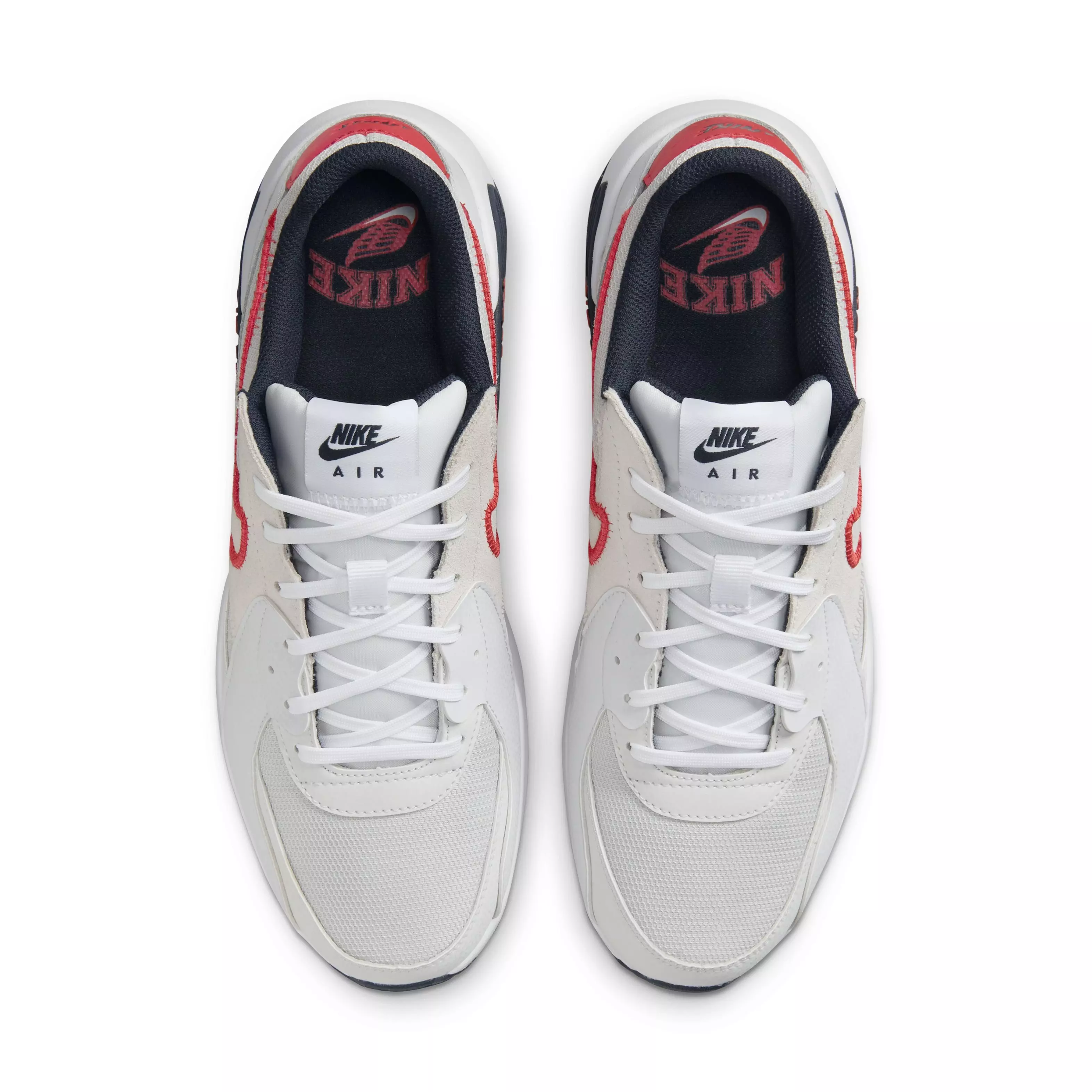 Nike Air Max Excee "Photon Dust/Track Red/Dark Obsidian" Men's Shoe - DUST/RED/DK OBSIDIAN