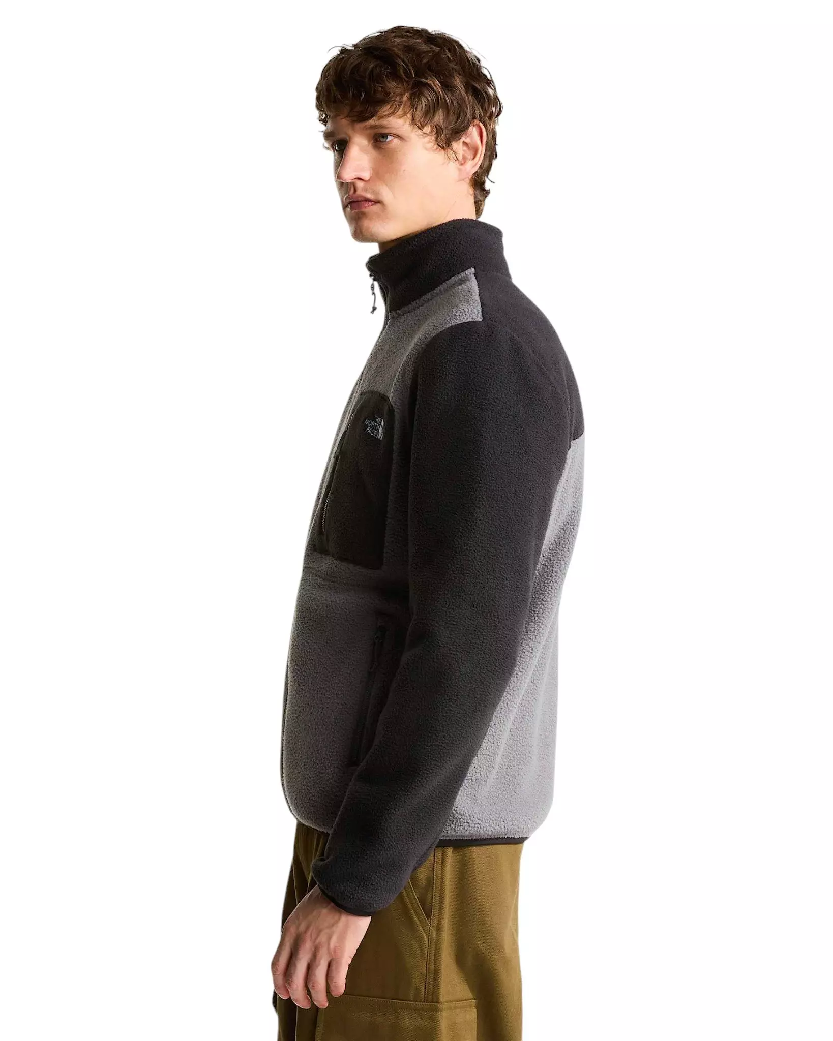 The North Face Men's Yumiori Full-Zip Fleece Jacket - Grey - GREY