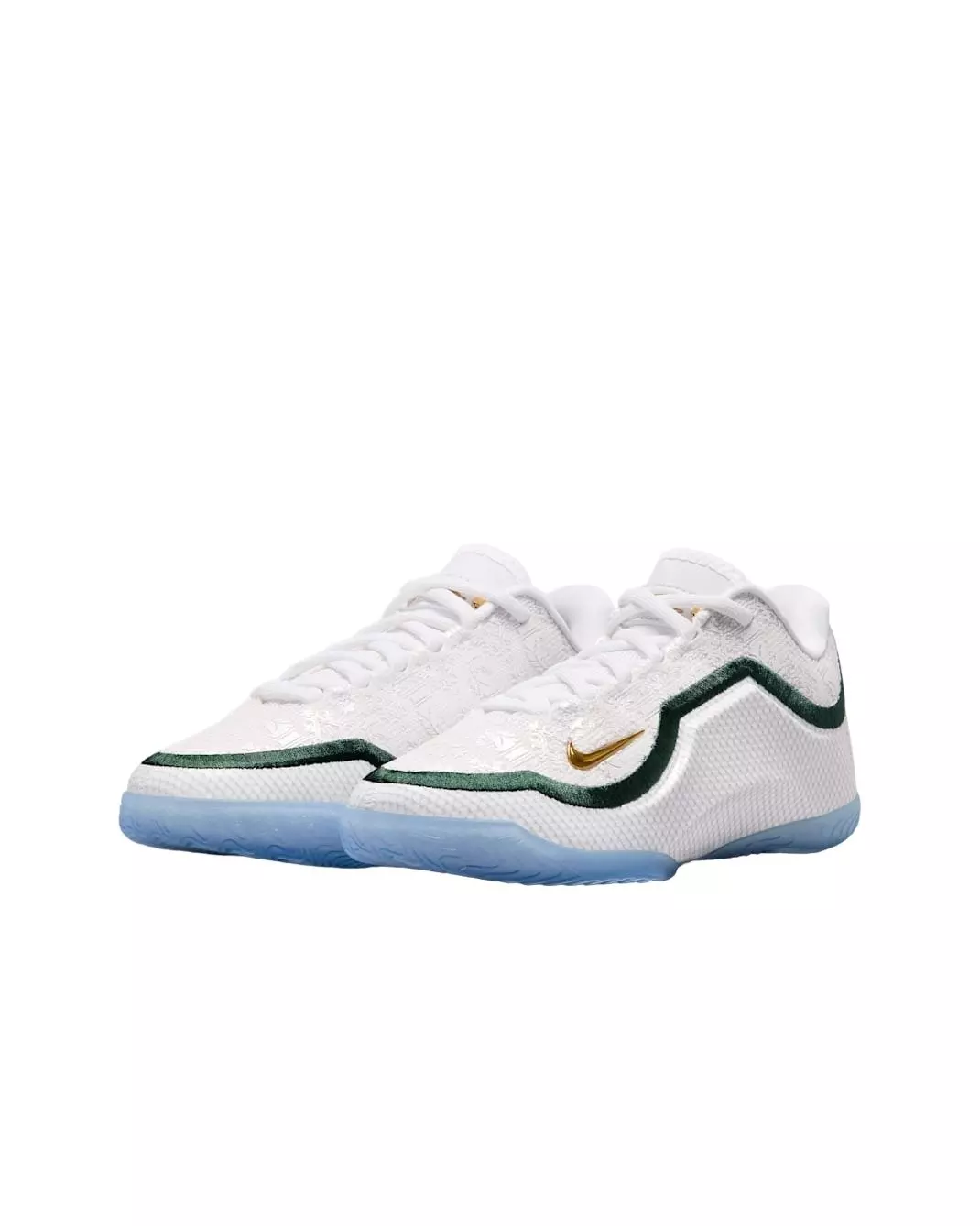 Nike LeBron XXIII 'From This Point Forward "White/Grey/Green" Preschool Boys' Basketball Shoe - WHITE/GREY/GREEN