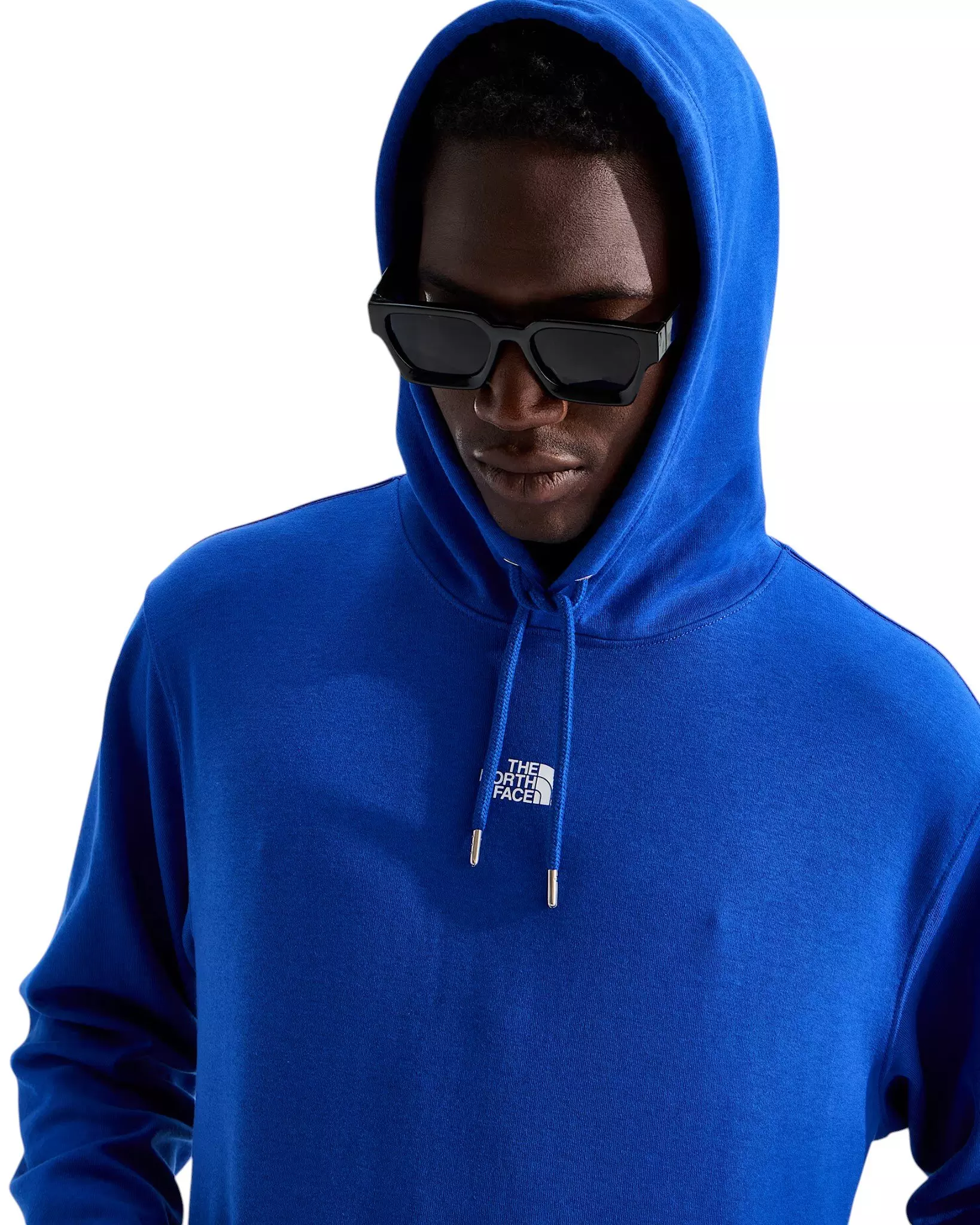 The North Face Men's Double Knit Hoodie - Blue - BLUE