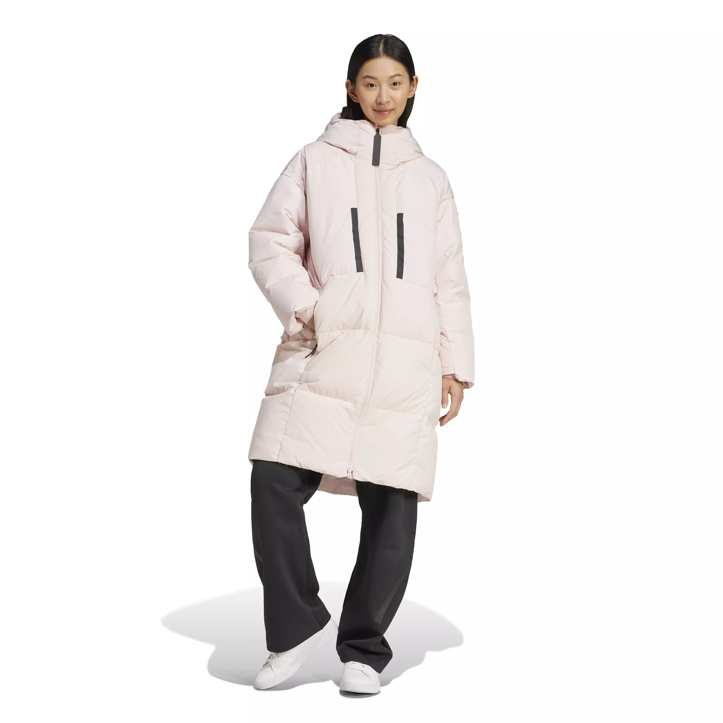 adidas Women's MYSHELTER Down Parka -Pink - PINK