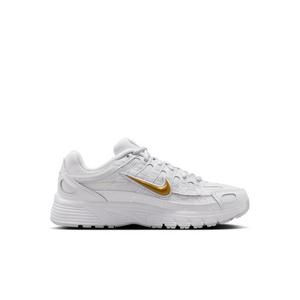 Nike P-6000 "White/Pure Platinum/Metallic Gold" Preschool Girls' Shoe