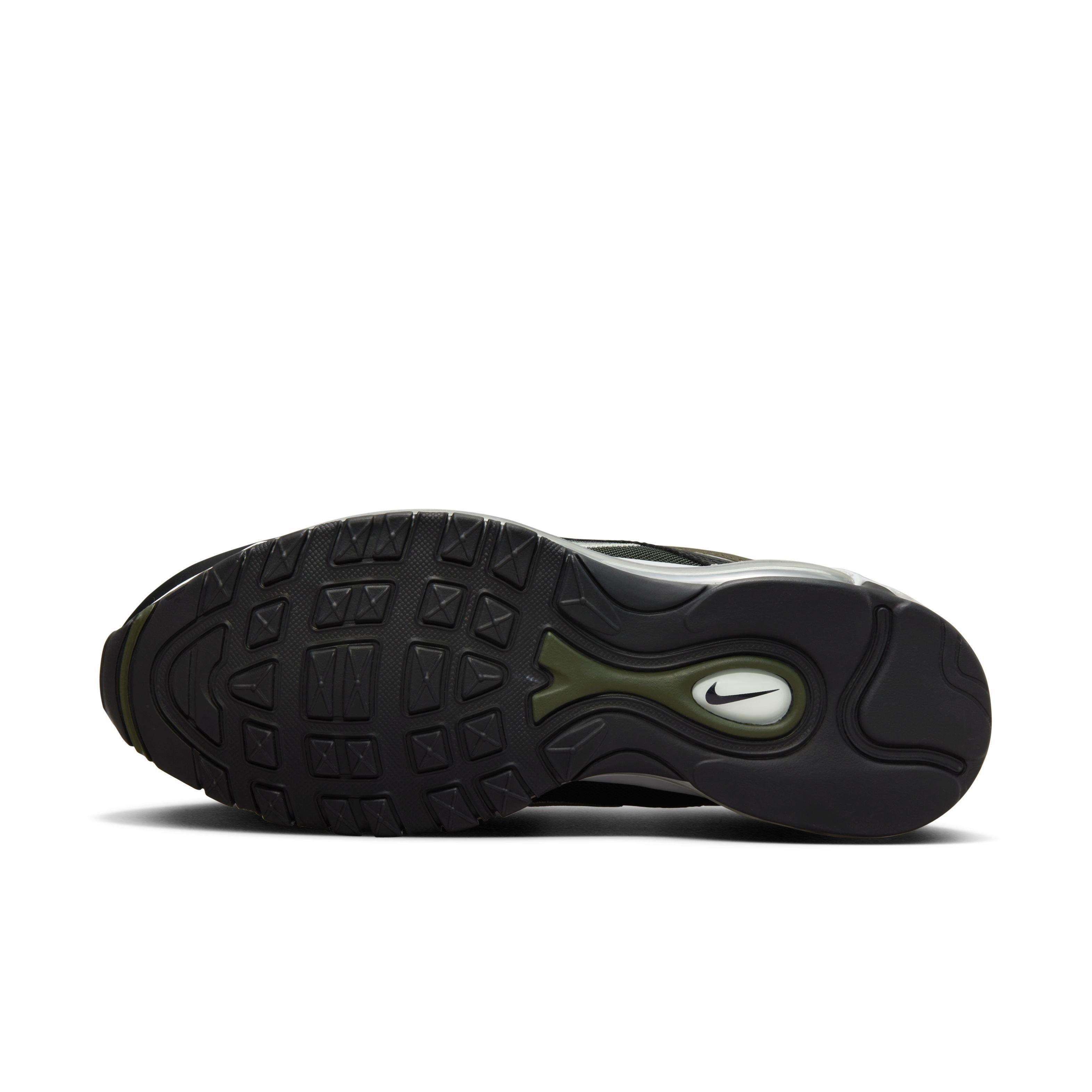 Nike Air Max 97 Black/White/Reflect Silver Men's Shoe - Hibbett