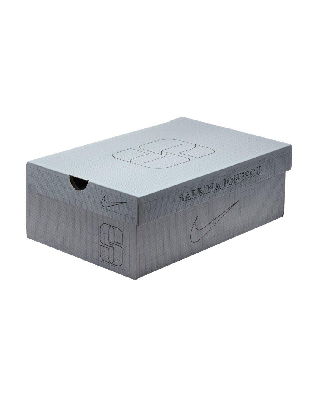 Nike Sabrina 3 "Morale" "Black/Dark Smoke Grey/Iron Grey/White" Preschool Boys' Basketball Shoe - BLACK/GREY/WHITE Thumbnail View 9