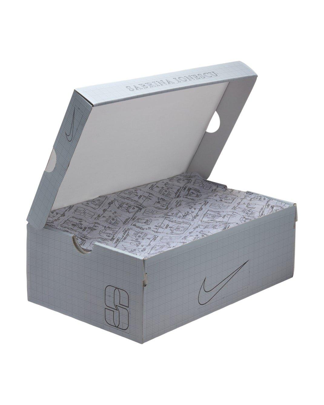 Nike Sabrina 3 "Morale" "Black/Dark Smoke Grey/Iron Grey/White" Preschool Boys' Basketball Shoe - BLACK/GREY/WHITE Thumbnail View 10