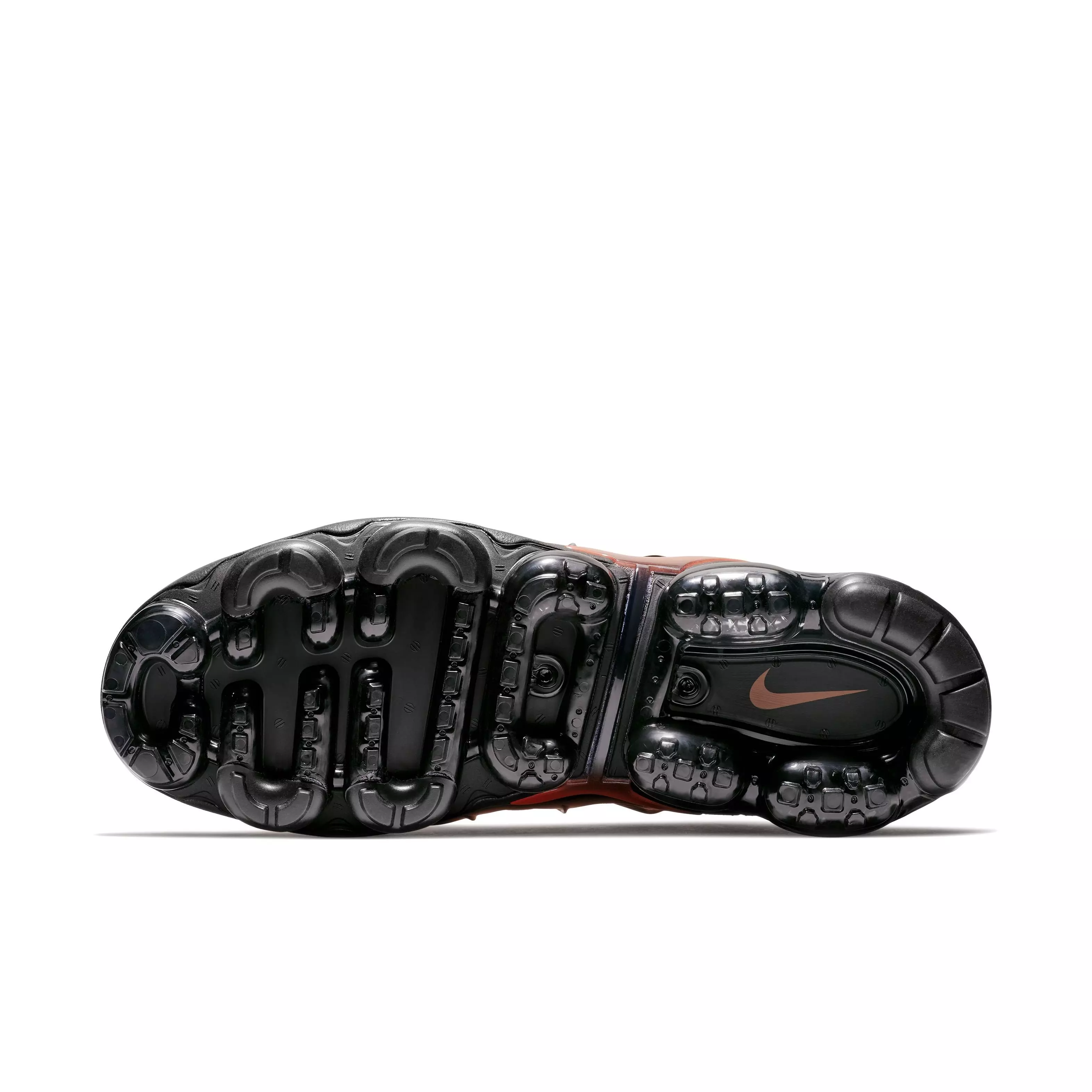Nike Air VaporMax Plus "Black/Black/Total Orange/Total Crimson" Men's Shoe - BLACK/BLACK/ORANGE/CRIMSON