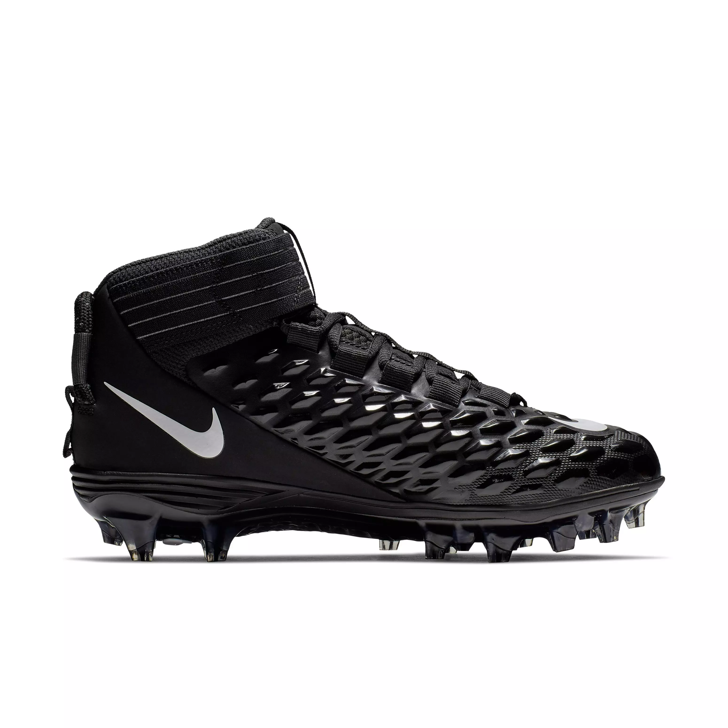 Nike Force Savage Pro 2 "Black/White/Anthracite" Men's Football Cleat - BLACK/WHITE/ANTHRACITE