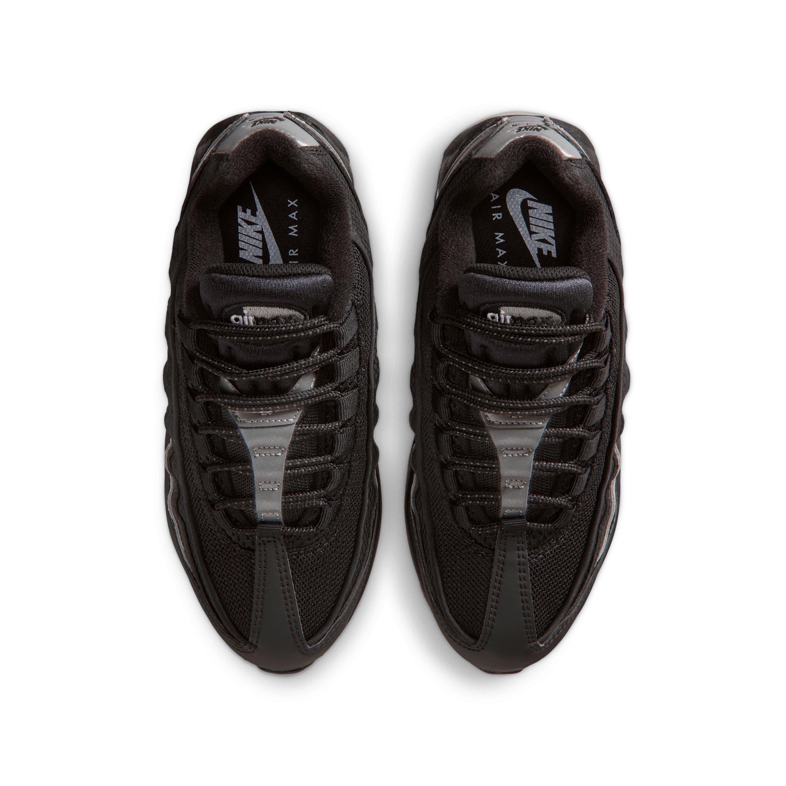 Nike Air Max 95 Preschool Boys' "Black/Black/White/Metallic Silver" Shoe