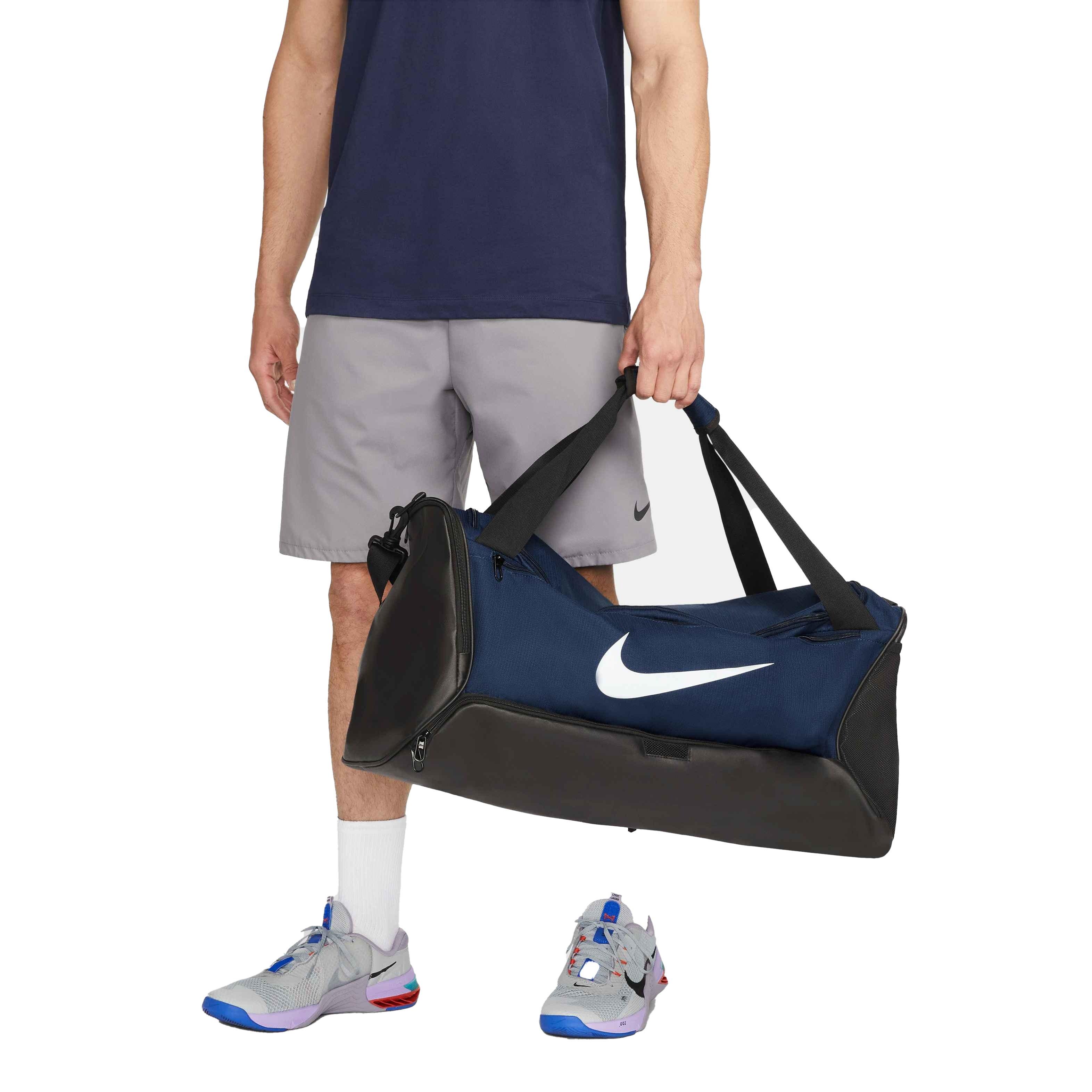 Nike Brasilla 9.5 Training Duffel Medium Navy/Black Bag