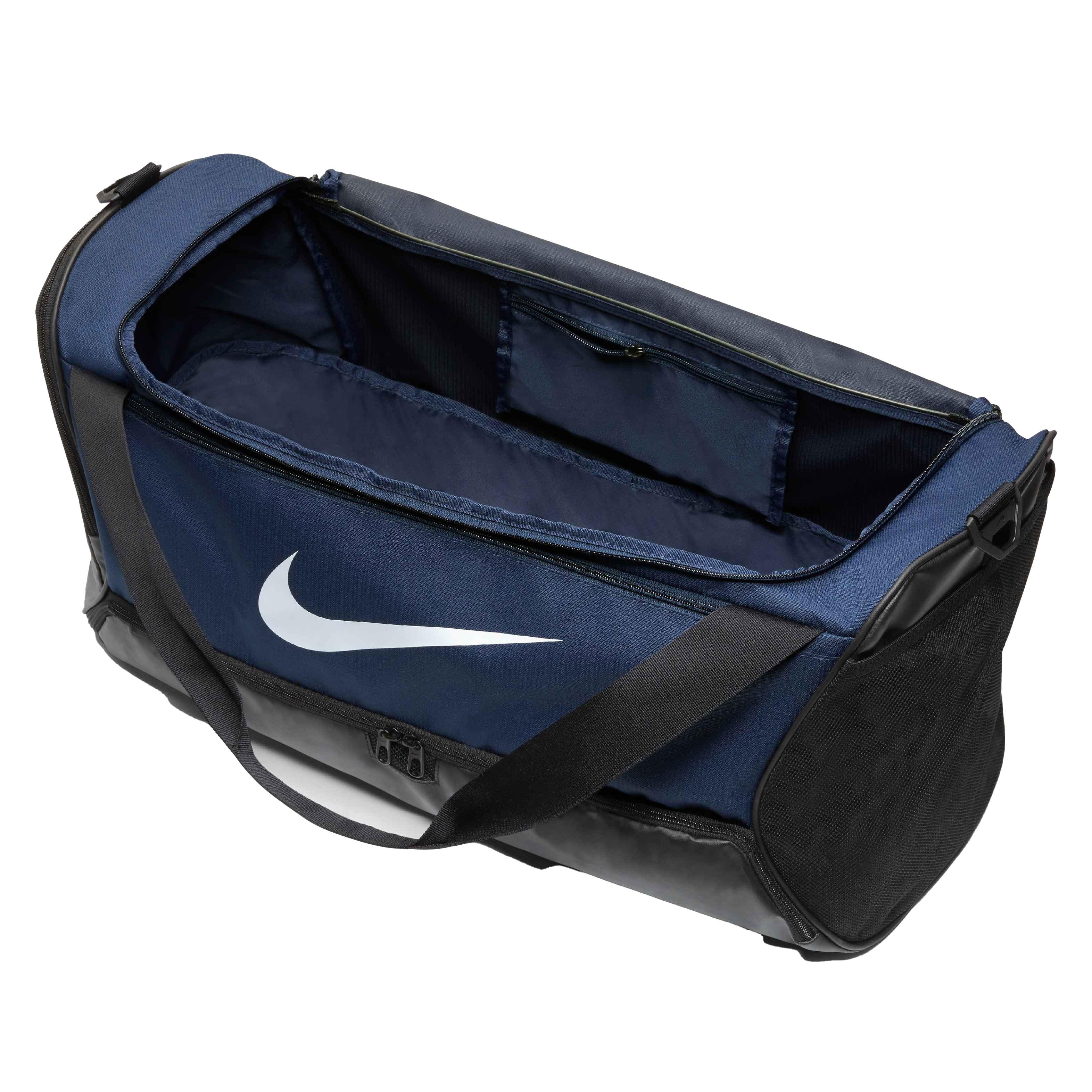 Nike Brasilla 9.5 Training Duffel Medium Navy/Black Bag