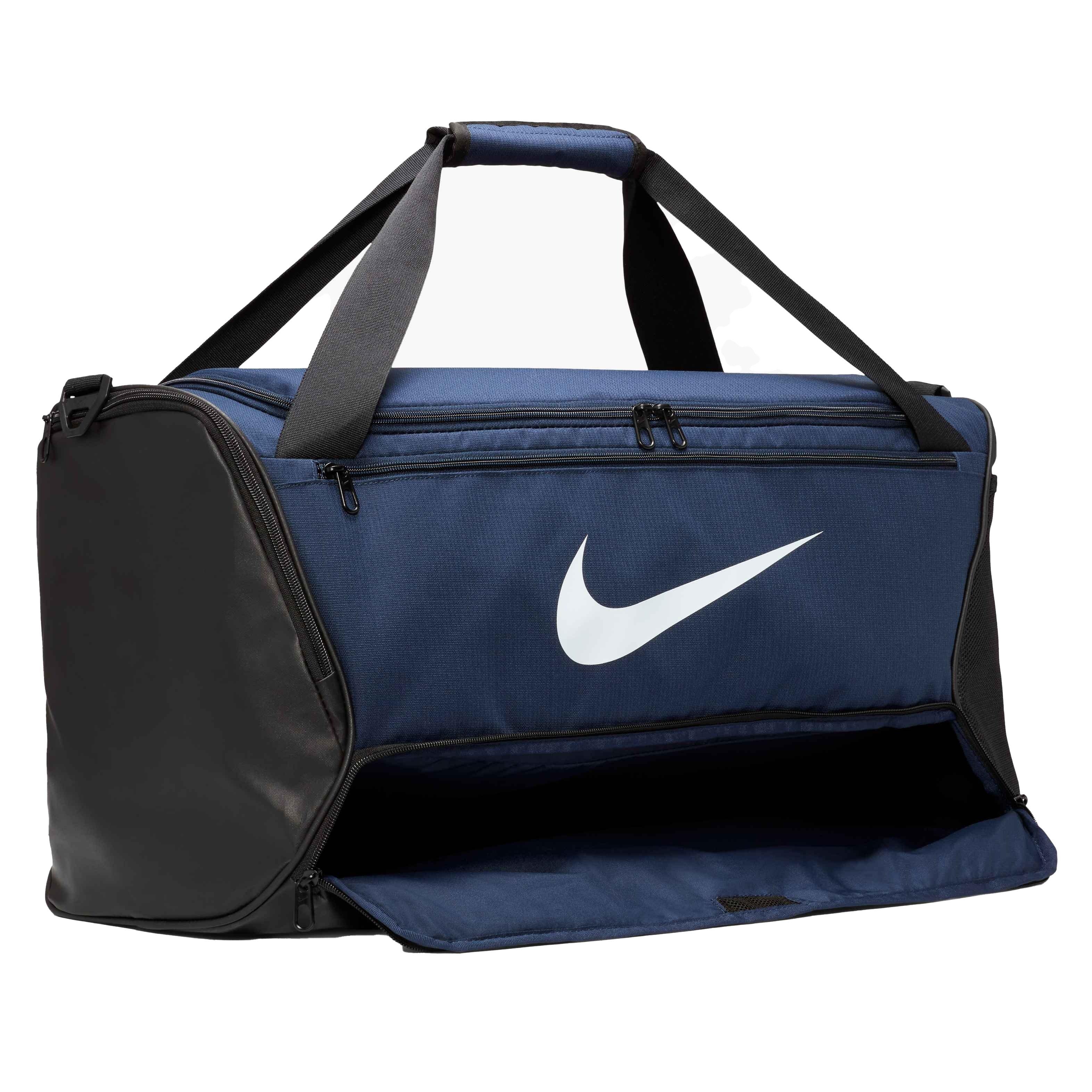 Nike Brasilla 9.5 Training Duffel Medium Navy/Black Bag