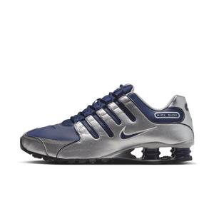 Nike Shox NZ "Midnight Navy/Metallic Silver/Black" Men's Shoe