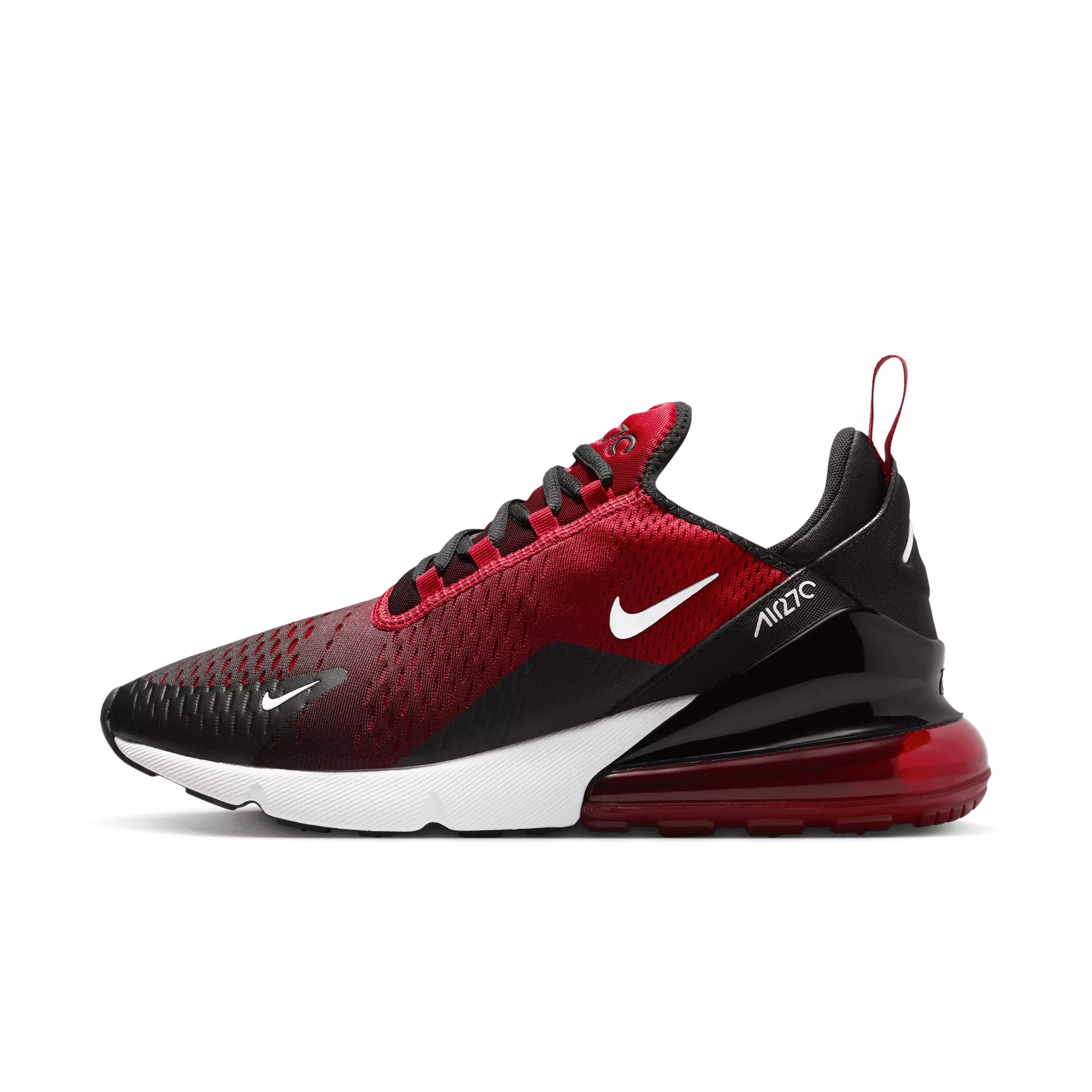 Nike Air Max 270 "Gym Red/Black/White" Men's Shoe - RED/WHITE/BLACK