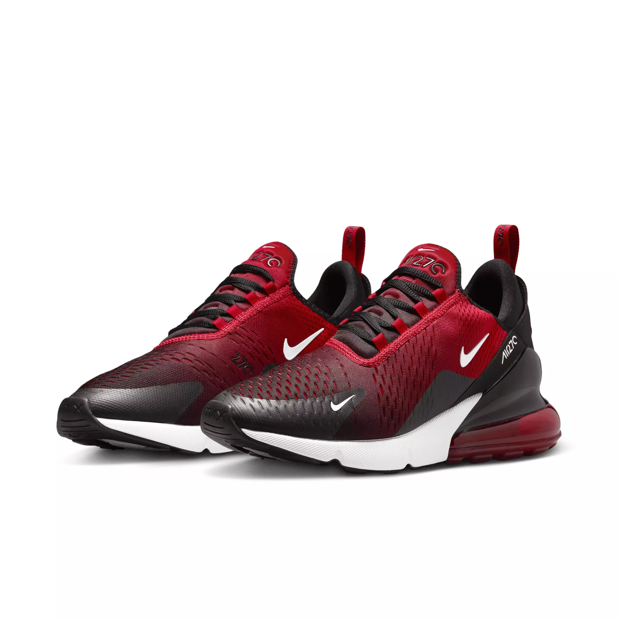 Nike Air Max 270 "Gym Red/Black/White" Men's Shoe - RED/WHITE/BLACK