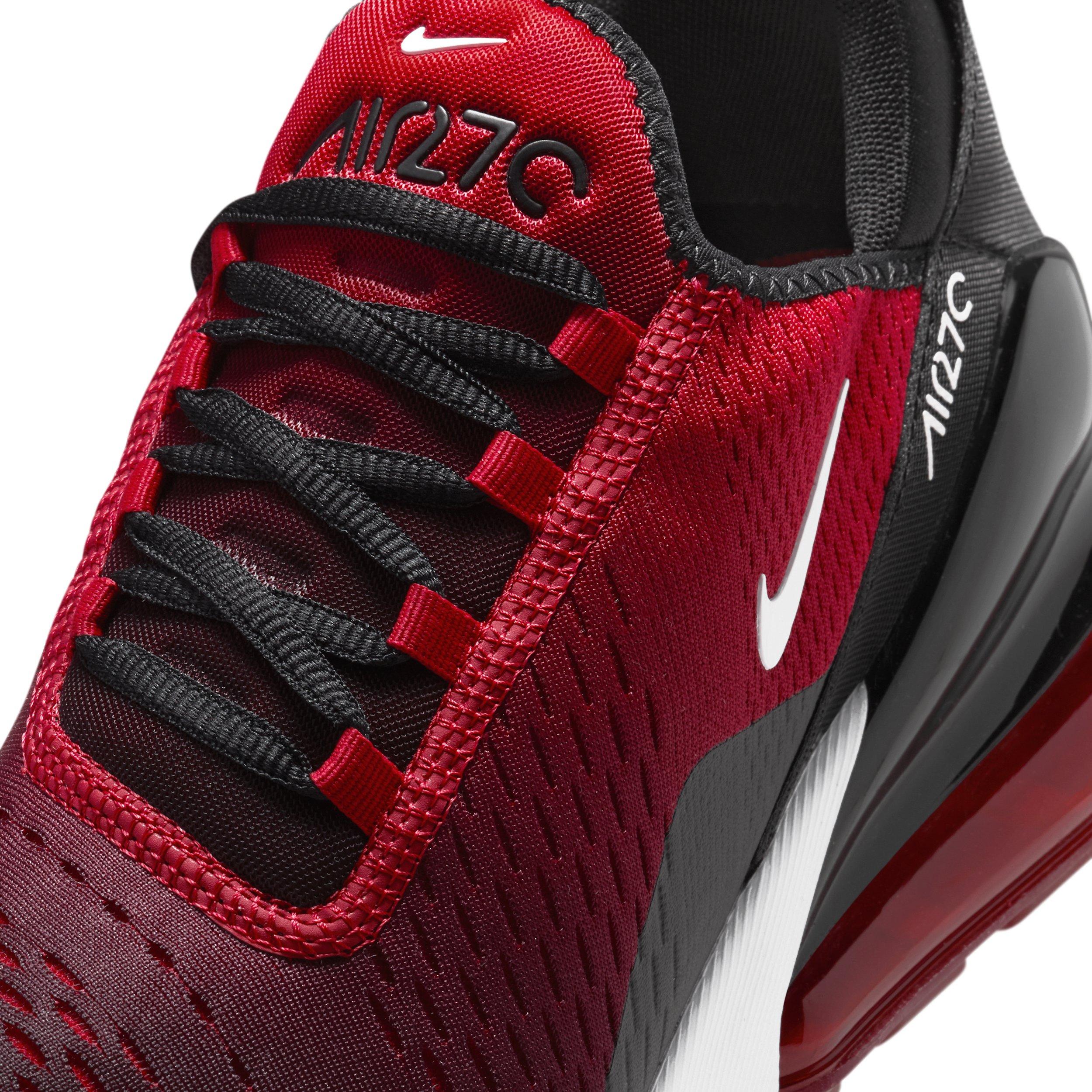 Nike Air Max 270 "Gym Red/Black/White" Men's Shoe - RED/WHITE/BLACK Thumbnail View 7