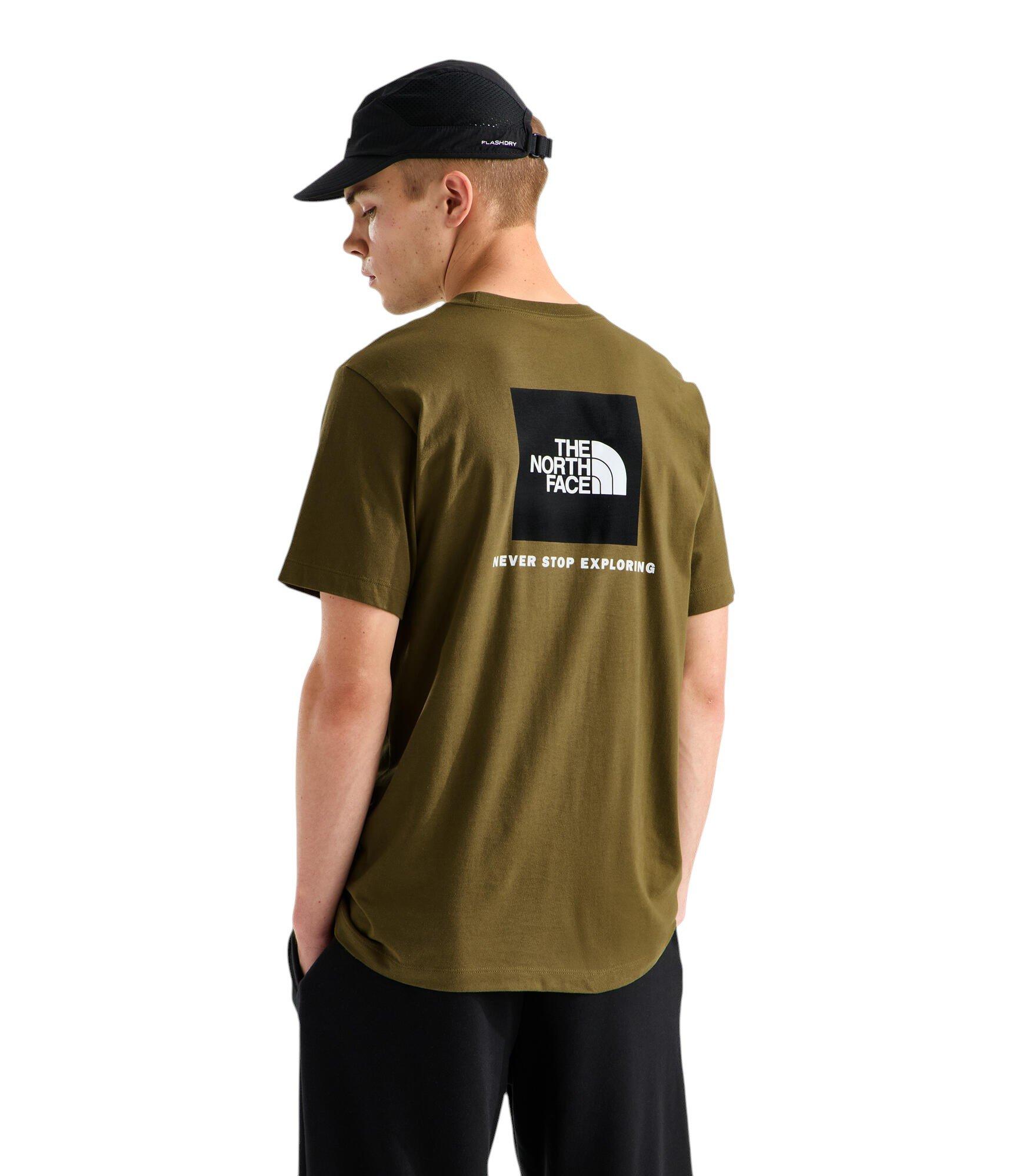 The North Face Men's Evolution Box NSE Regular Short Sleeve Tee - Brown - BROWN