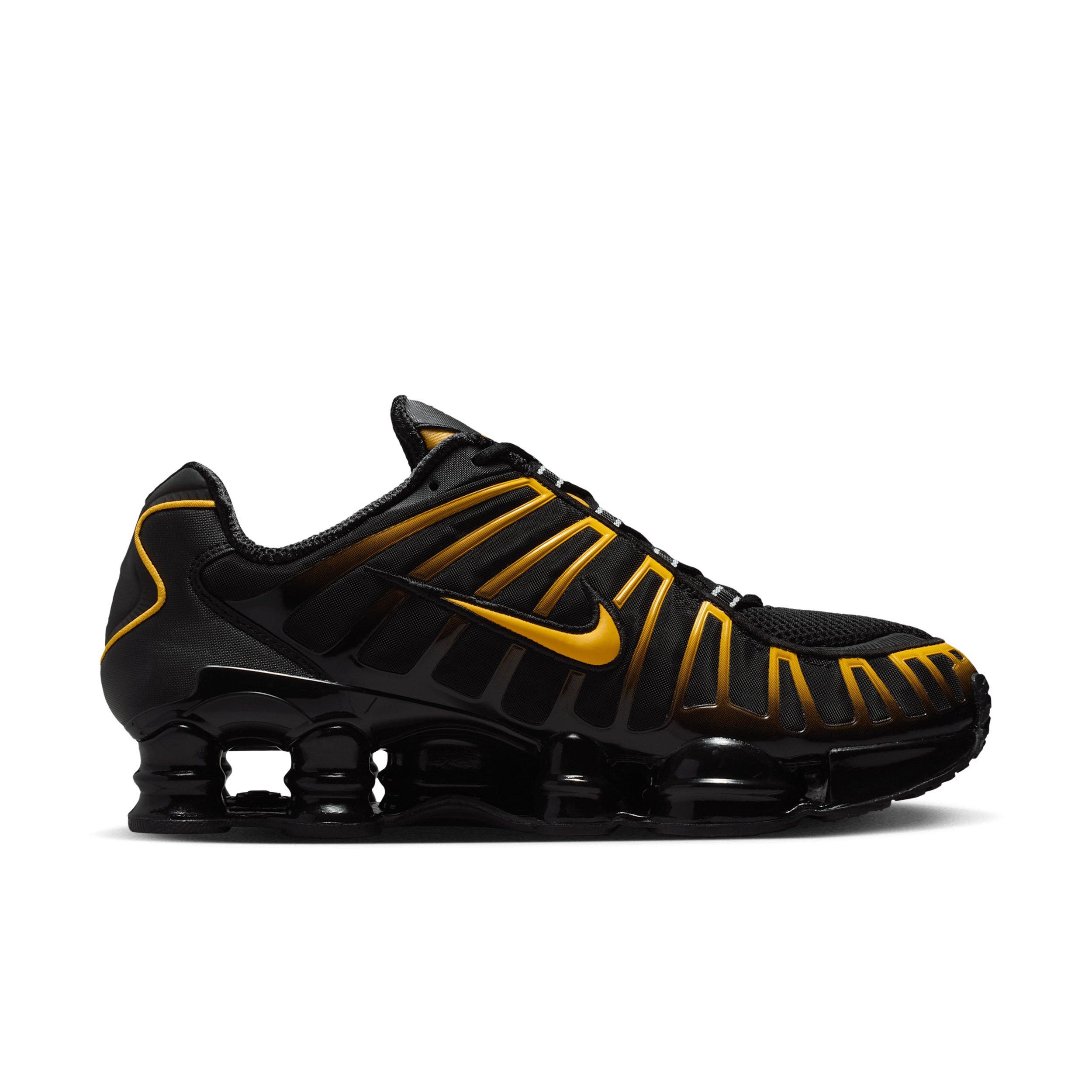 Nike Shox TL "Black/University Gold" Men's Shoe - BLACK/GOLD Thumbnail View 1