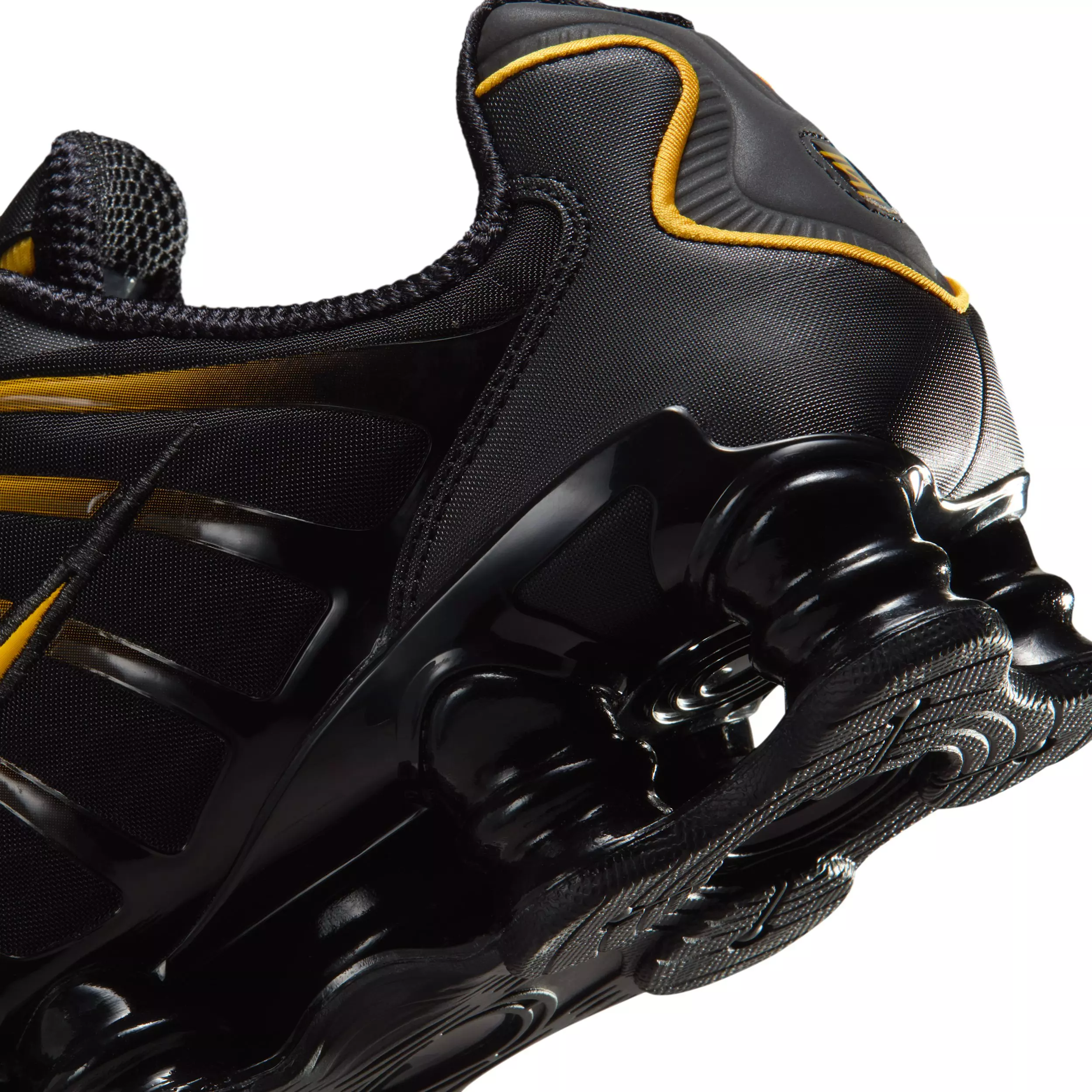Nike Shox TL "Black/University Gold" Men's Shoe - BLACK/GOLD