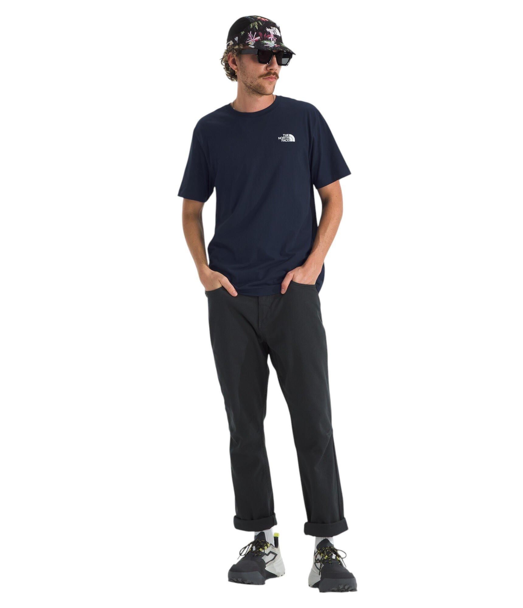 The North Face Men's Evolution Box NSE Regular Short Sleeve Tee - Dark Blue - DARK BLUE