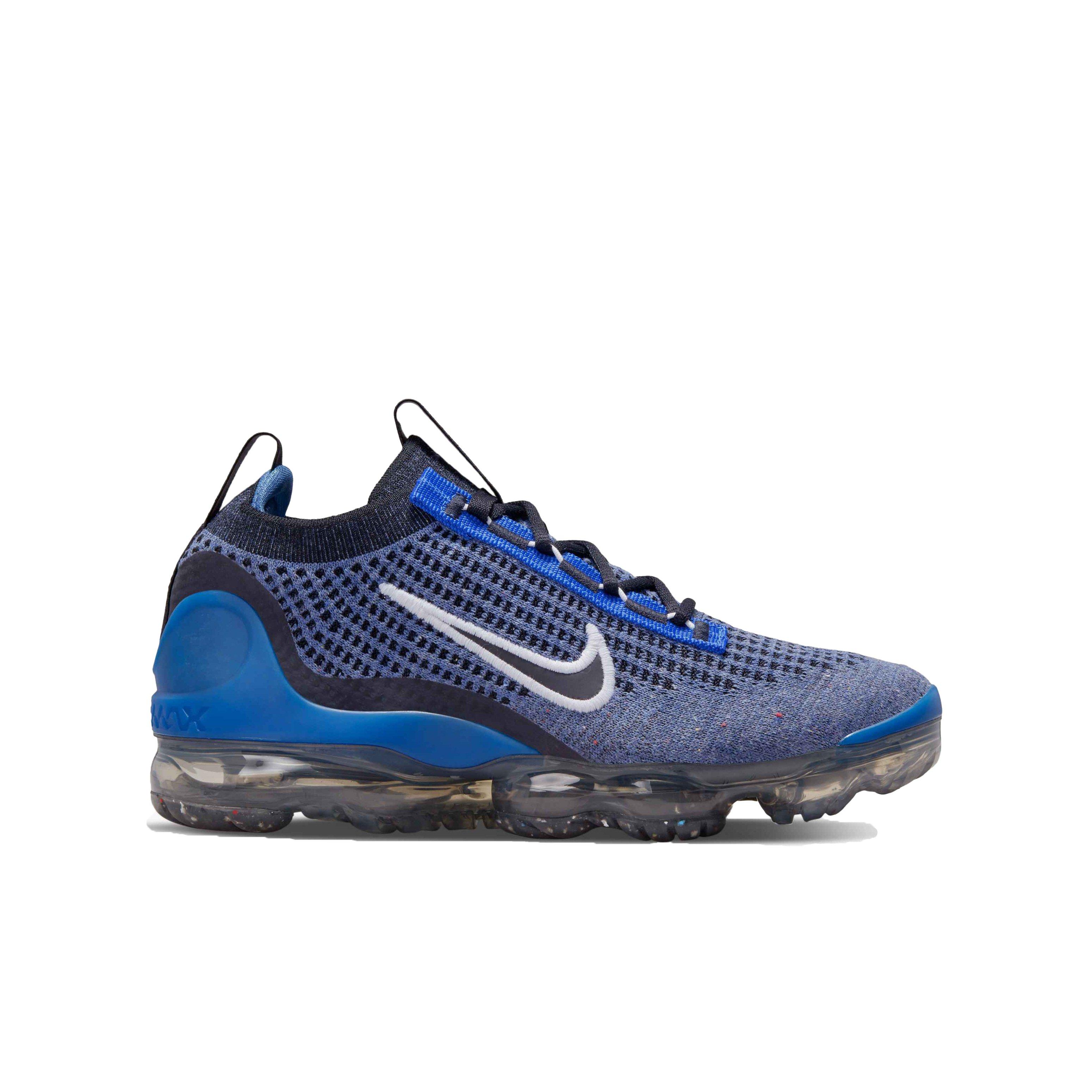 Nike Air VaporMax 2021 FK "Game Royal/Black/Anthracite" Grade School Boys' Shoe - BLUE Thumbnail View 1