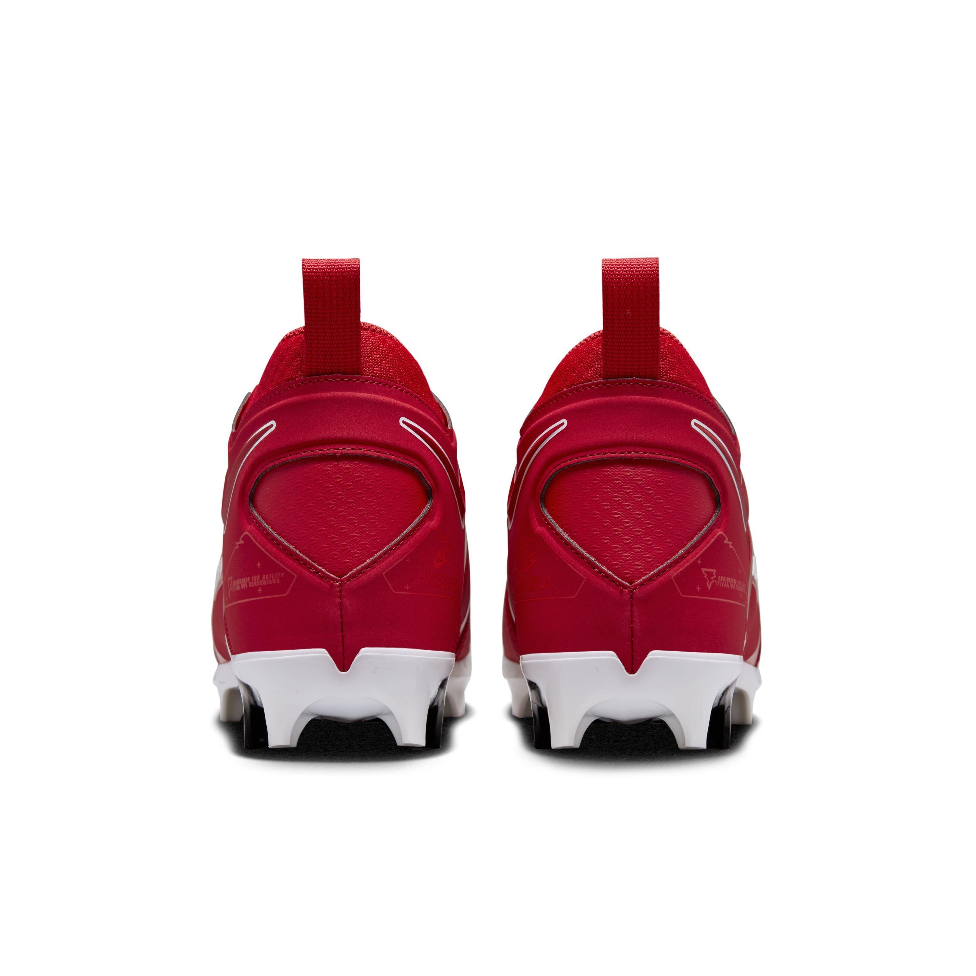 Nike Alpha Menace Pro 3 "University Red/White/Bright Crimson" Men's Football Cleat - RED/WHITE/CRIMSON Thumbnail View 5