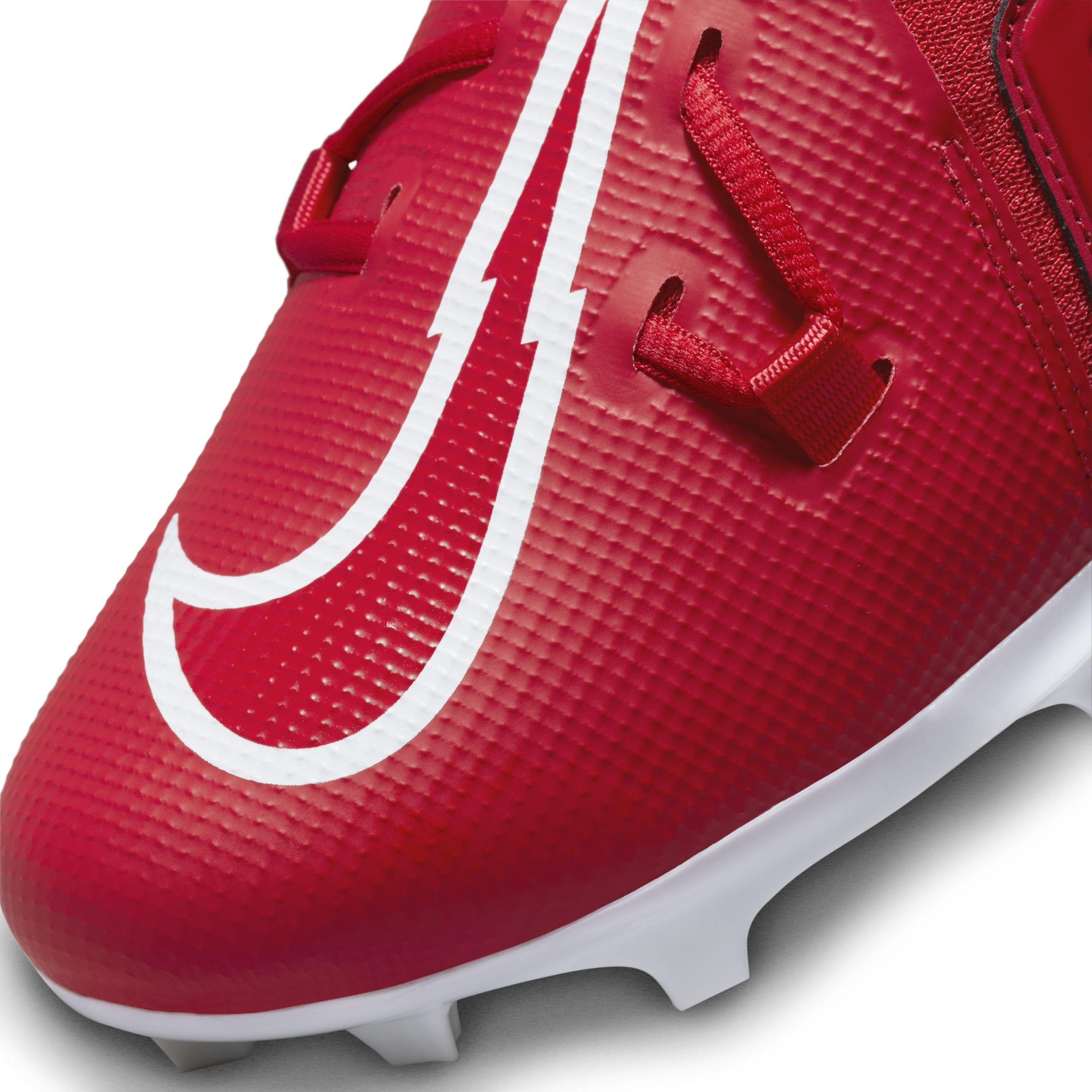 Nike Alpha Menace Pro 3 "University Red/White/Bright Crimson" Men's Football Cleat - RED/WHITE/CRIMSON Thumbnail View 8
