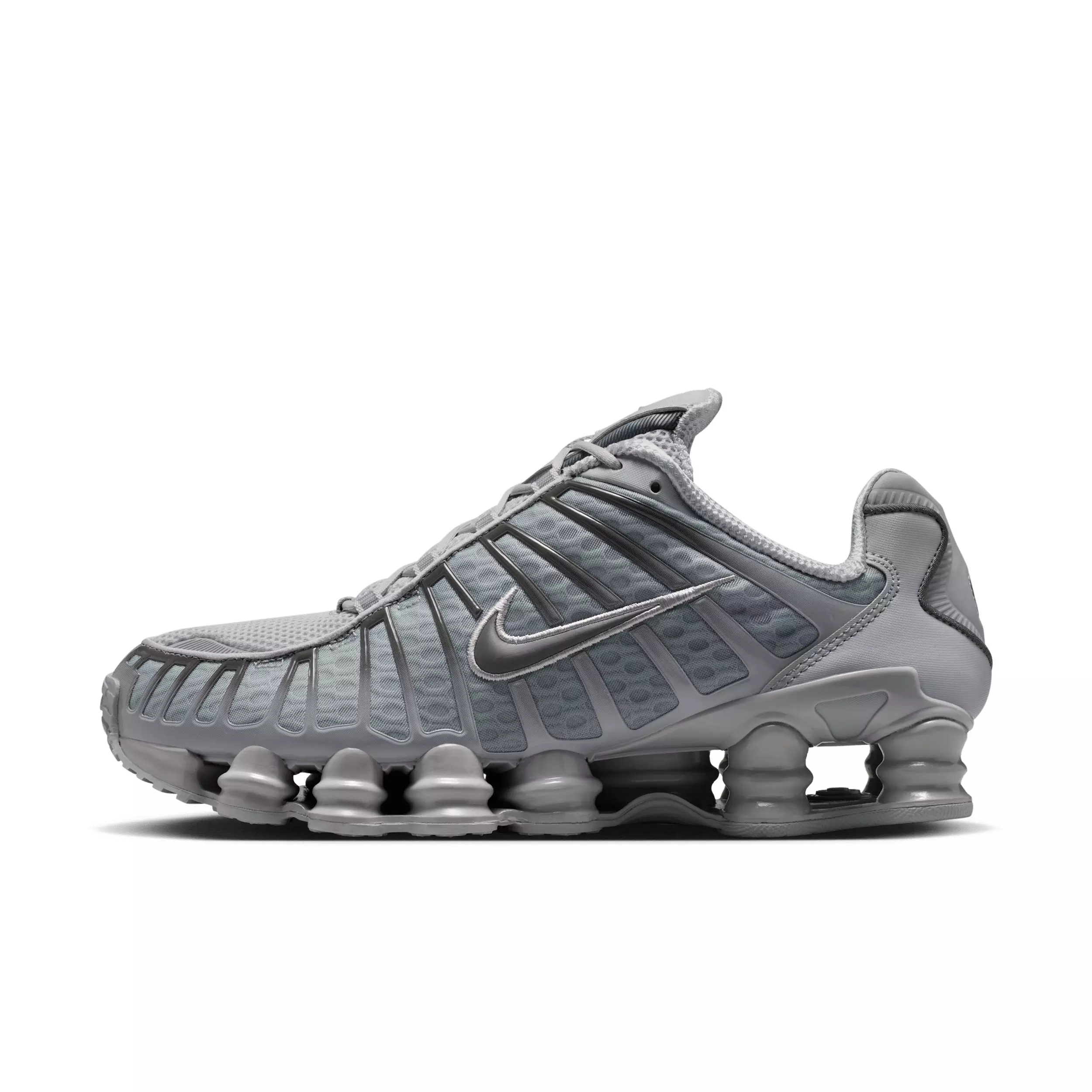 Nike Shox TL "Wolf Grey/Iron Grey" Men's Shoe - GREY/GREY