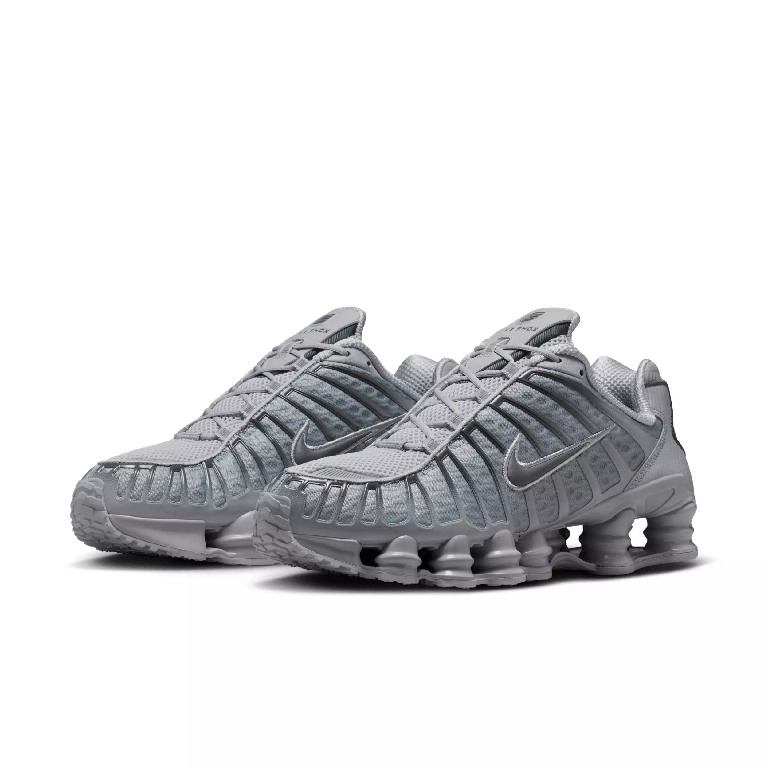 Nike Shox TL "Wolf Grey/Iron Grey" Men's Shoe - GREY/GREY